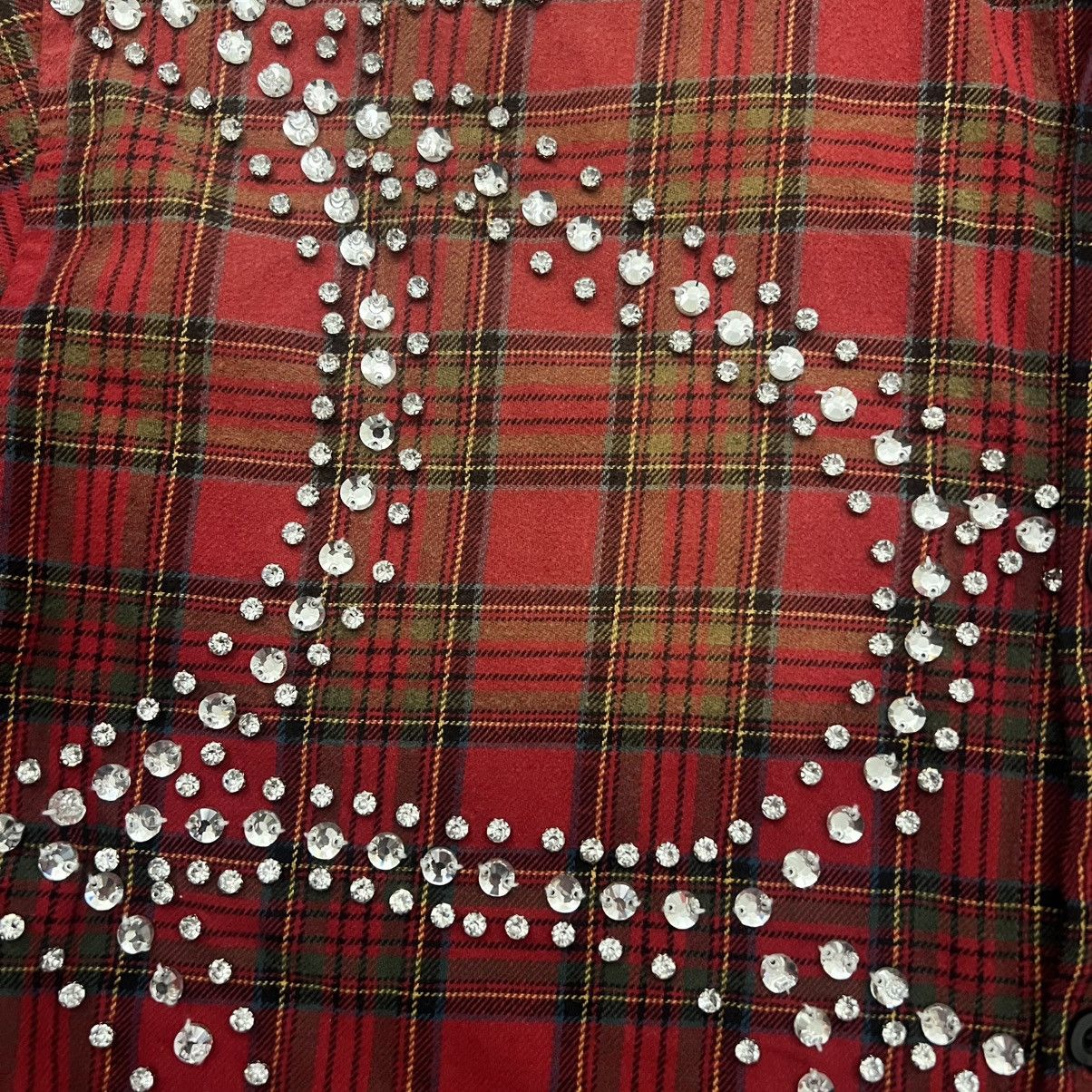 Vale Vale Forever Rhinestone Flannel Size US L / EU 52-54 / 3 - 4 Thumbnail