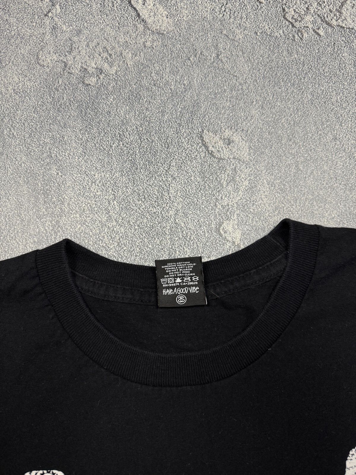 Stussy Vintage 90’s Stussy Skull Tee Shirt Size Medium Size US M / EU 48-50 / 2 - 5 Thumbnail