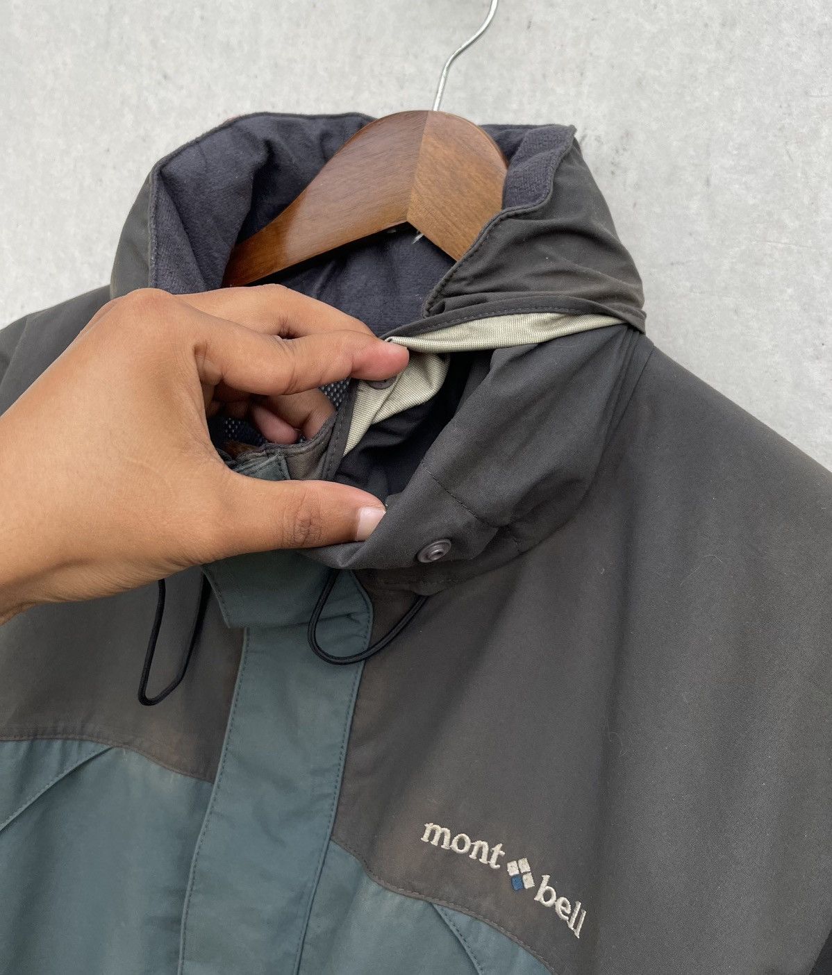Montbell 🔥Vintage Montbell Men's Gore-Tex Two-tone Hood Jacket Size US XL / EU 56 / 4 - 8 Thumbnail