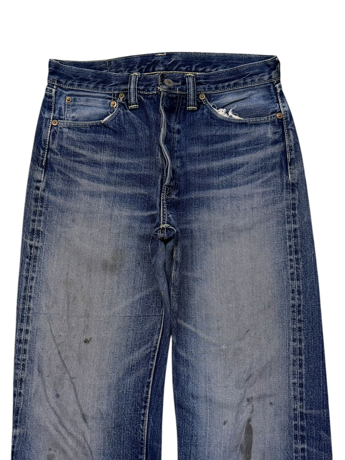 The Flat Head Vintage 00s The Flat Head 3005C Selvedge Denim Jeans | W29 Size US 29 - 4 Thumbnail