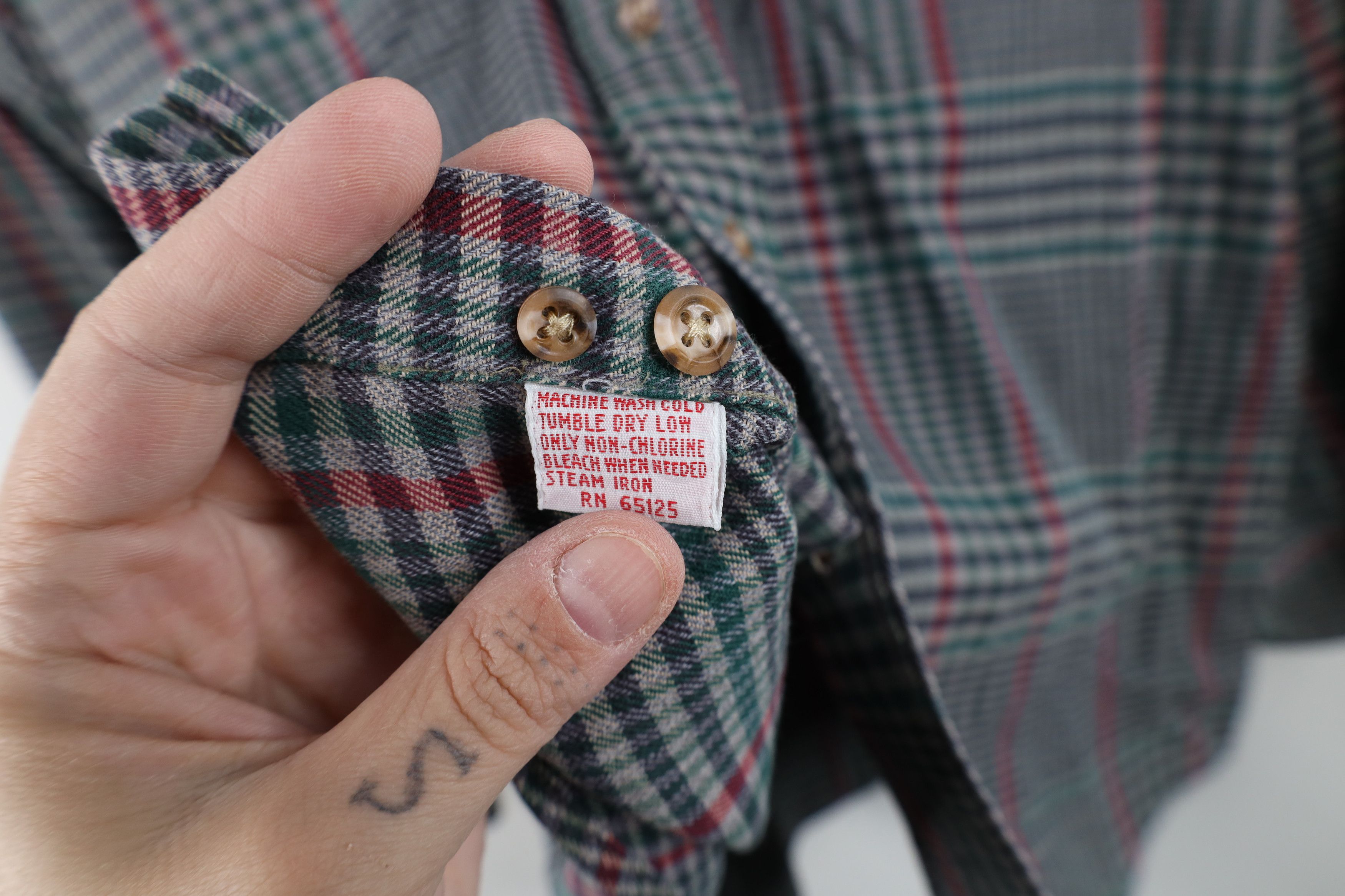 Brooks Brothers Vintage 80s 90s Brooks Brothers Flannel Button Down Shirt Size US M / EU 48-50 / 2 - 10 Thumbnail
