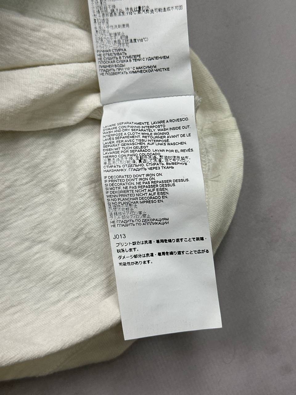 Maison Margiela Ss19 Maison Margiela Hello Sailor Tee(Wht/Boxy L) Size US L / EU 52-54 / 3 - 11 Thumbnail