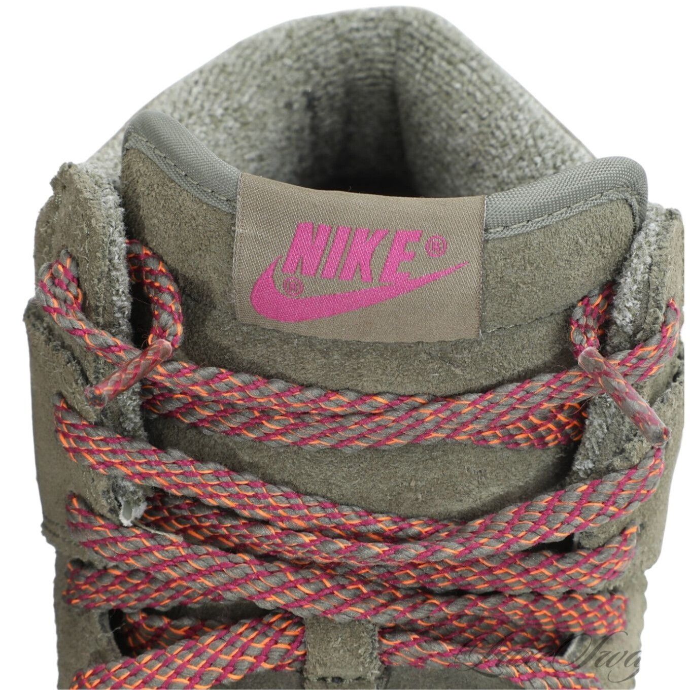 Nike Nike Dunk Sky Hi Medium Olive Green Suede Sneakers Wedge Hee Size US 8 / IT 38 - 5 Thumbnail