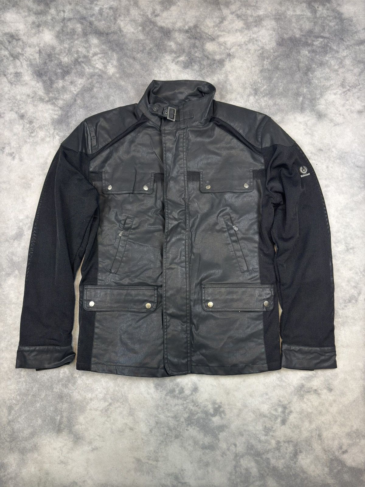 Belstaff × Vintage Womens Belstaff Jacket Vintage Biker Archive Avant Garde Size L / US 10 / IT 46 - 1 Thumbnail