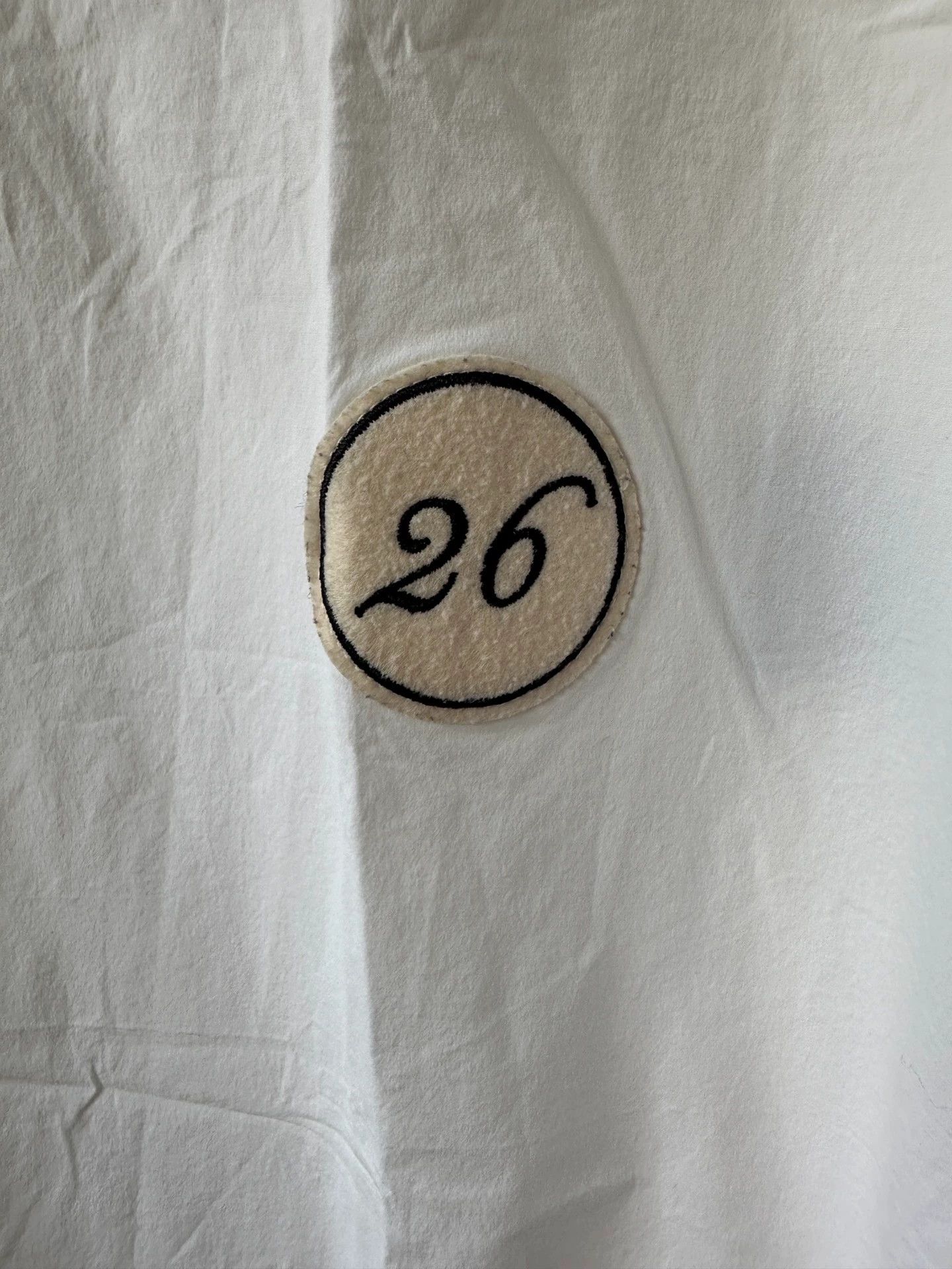 Raf Simons Raf Simons Badge Embroidered Shirt 46 Near New Creased Size US S / EU 44-46 / 1 - 3 Thumbnail