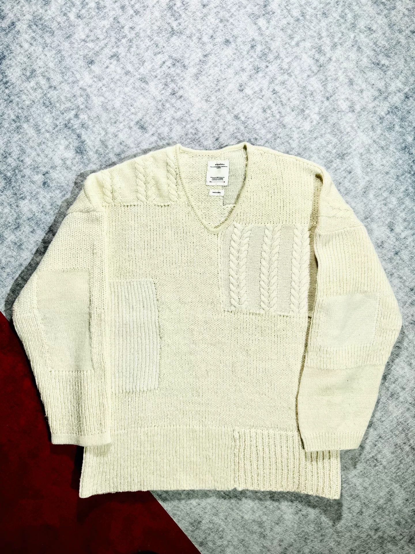Visvim visvim highland v-neck wool sweater Size US M / EU 48-50 / 2 - 1 Thumbnail