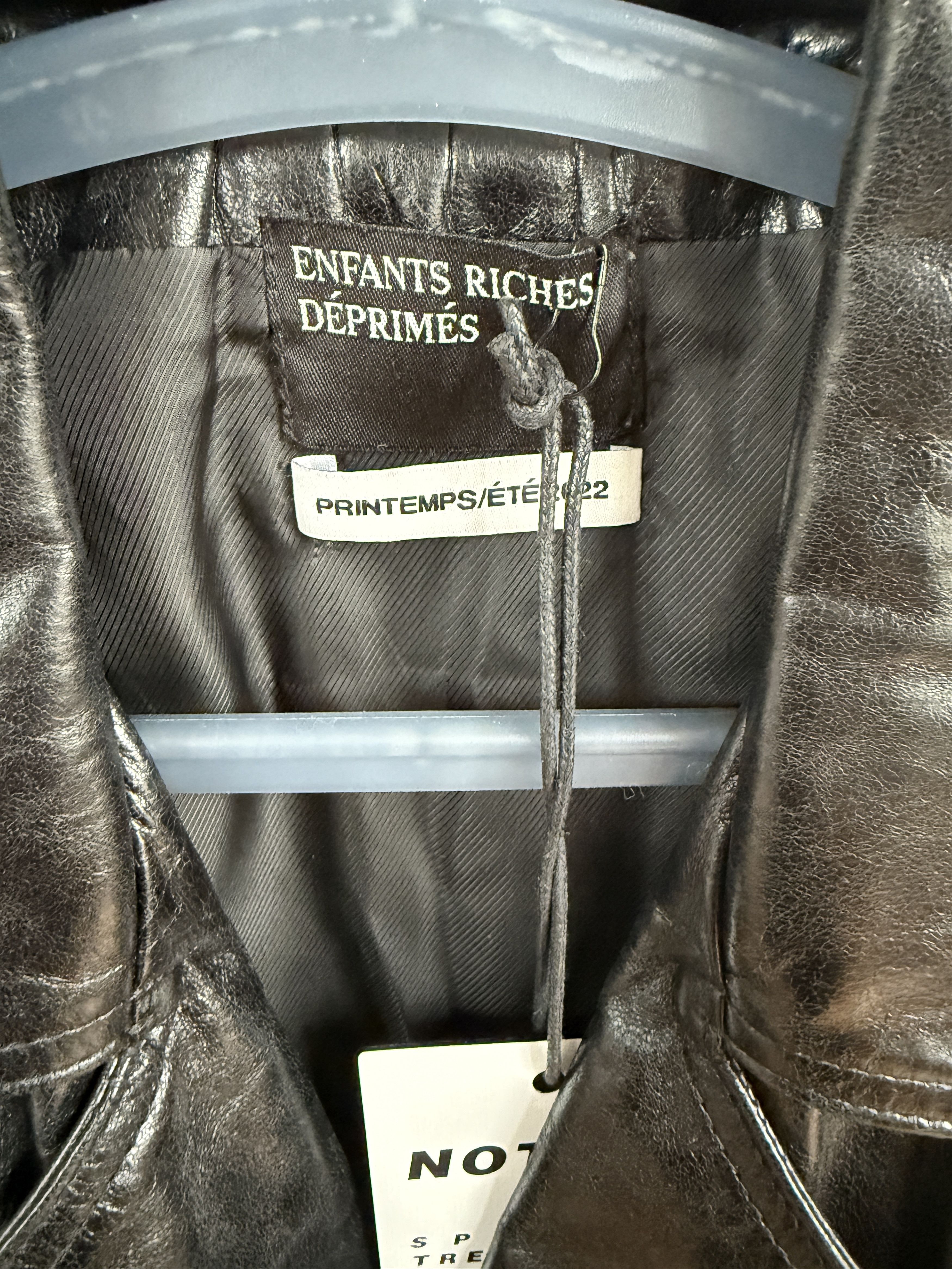Enfants Riches Deprimes ERD “Goth Couple” Leather Moto Jacket Size US M / EU 48-50 / 2 - 3 Thumbnail