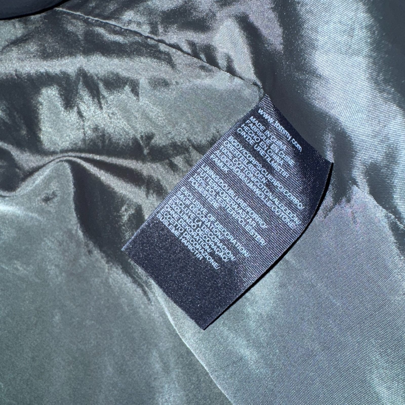 Tommy Hilfiger Tommy Hilfiger Lightweight Olive Green Waxed Utility Militar Size XL / US 12-14 / IT 48-50 - 5 Thumbnail