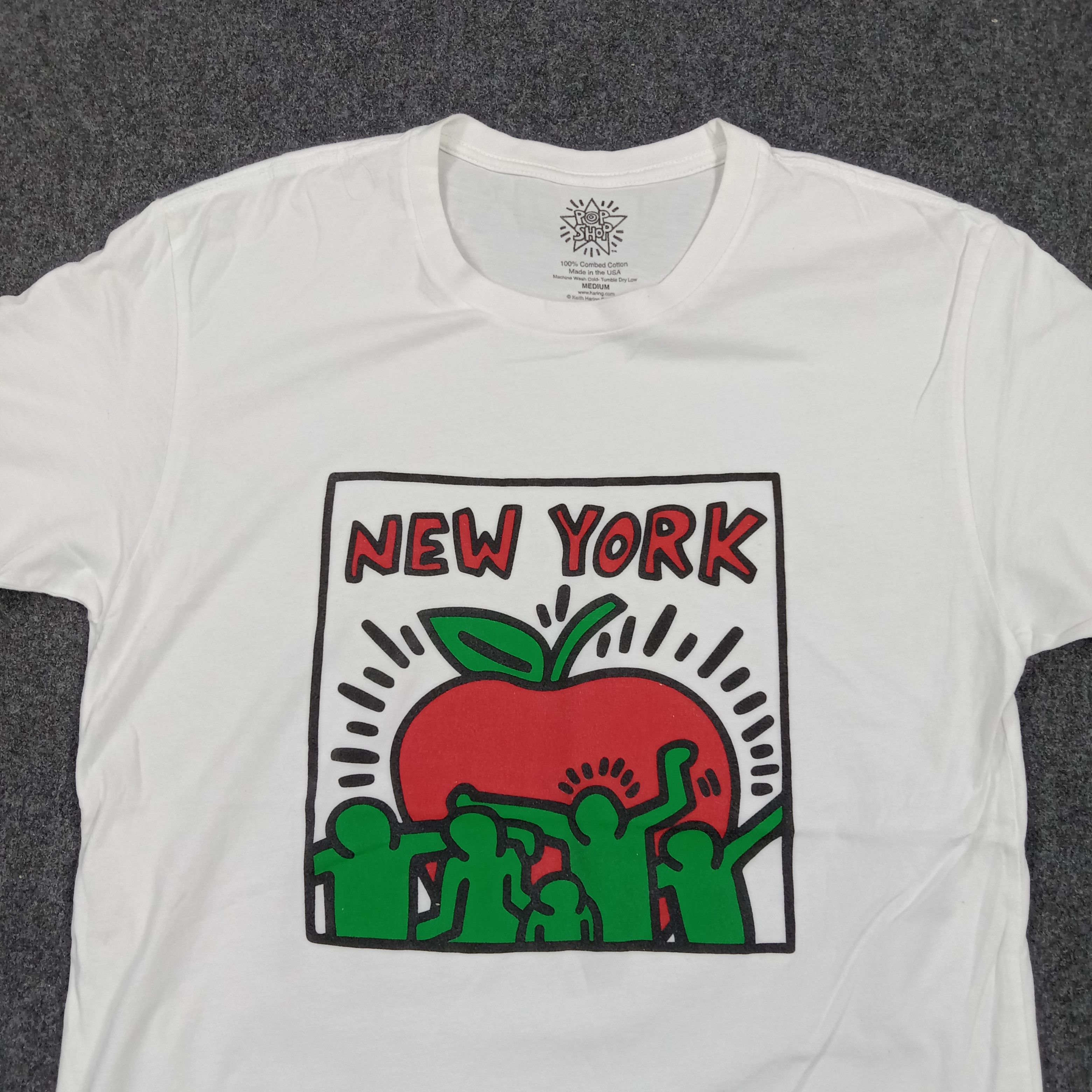 Keith Haring Keith Haring New York Designer Art Tshirt C285N78 Size US S / EU 44-46 / 1 - 2 Thumbnail