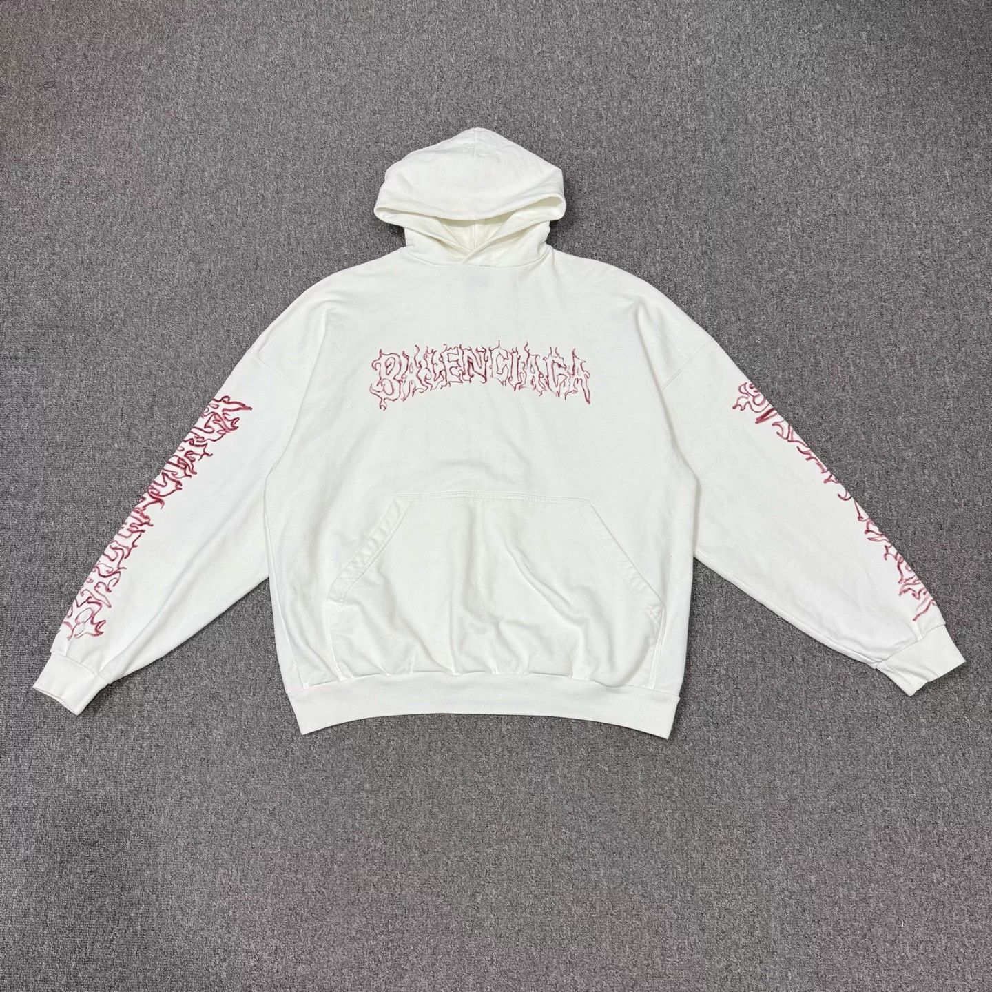Balenciaga Balenciaga Dragon Year Flame Logo Hoodie Size 2 99 New Size M / US 6-8 / IT 42-44 - 1 Thumbnail