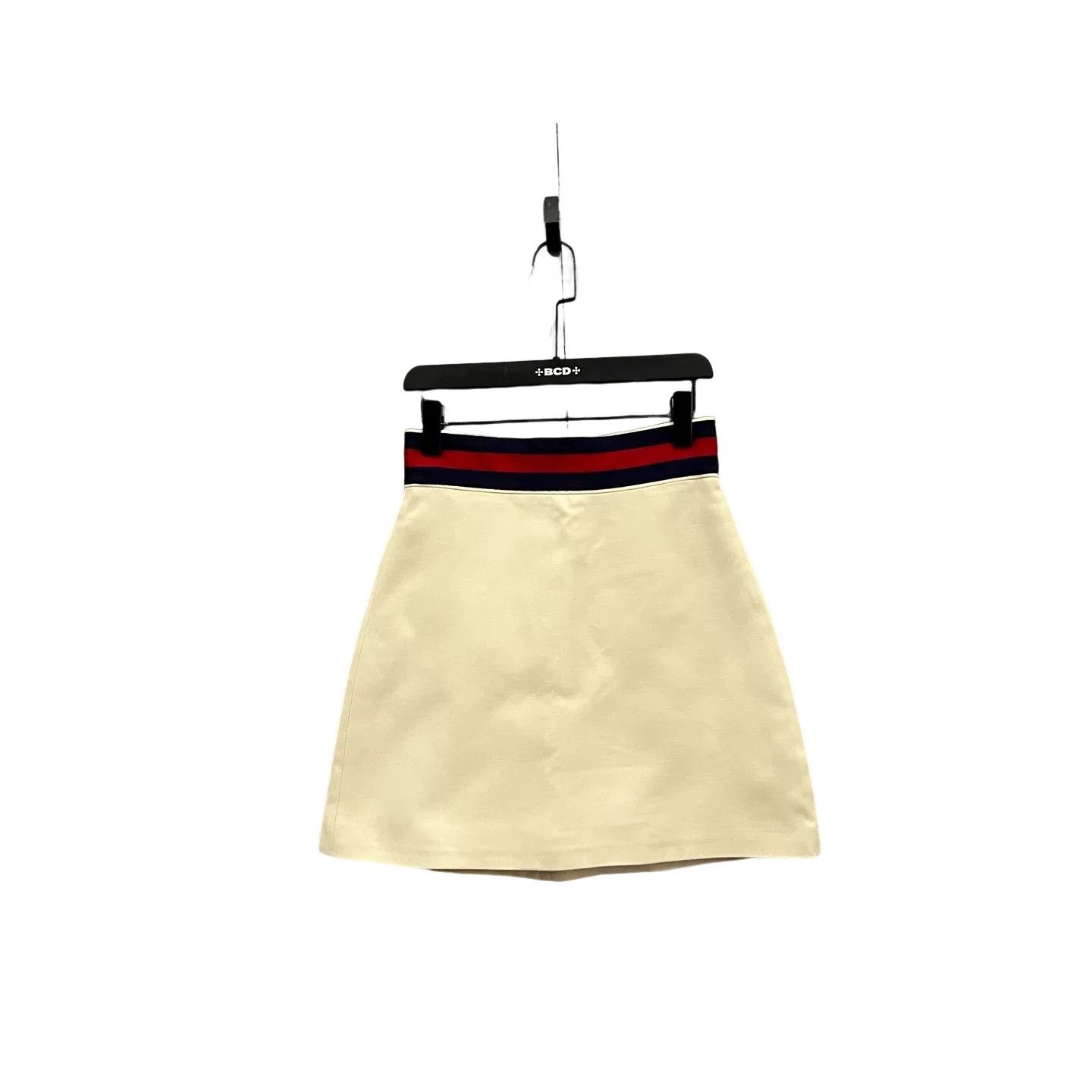 Gucci Gucci Striped Web Mini Skirt IT 42 Size 28" / US 6 / IT 42 - 1 Thumbnail