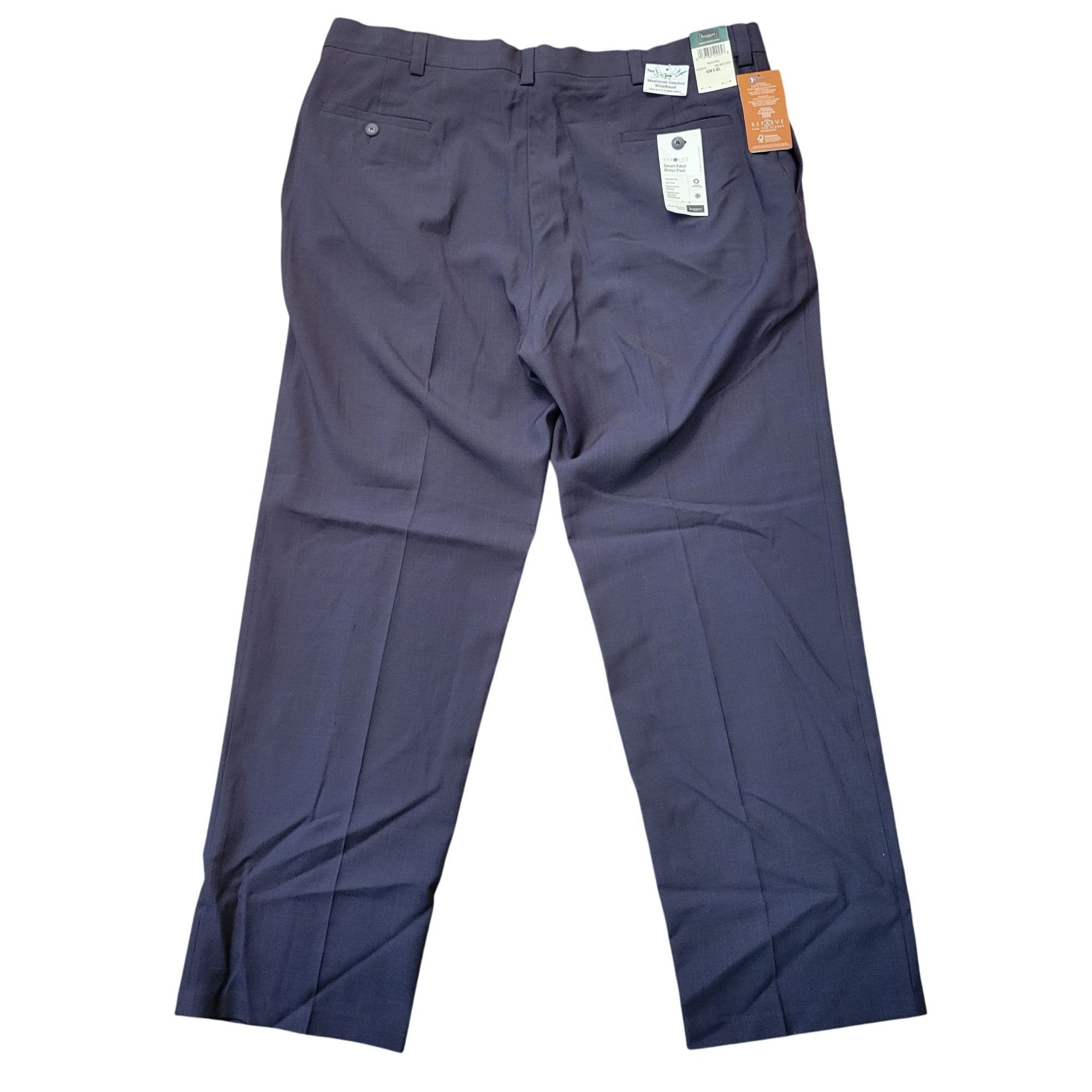 Haggar Haggar Repreve Stria Smart Fiber Dress Pants 42x32 Grey Clas Size US 42 / EU 58 - 3 Thumbnail