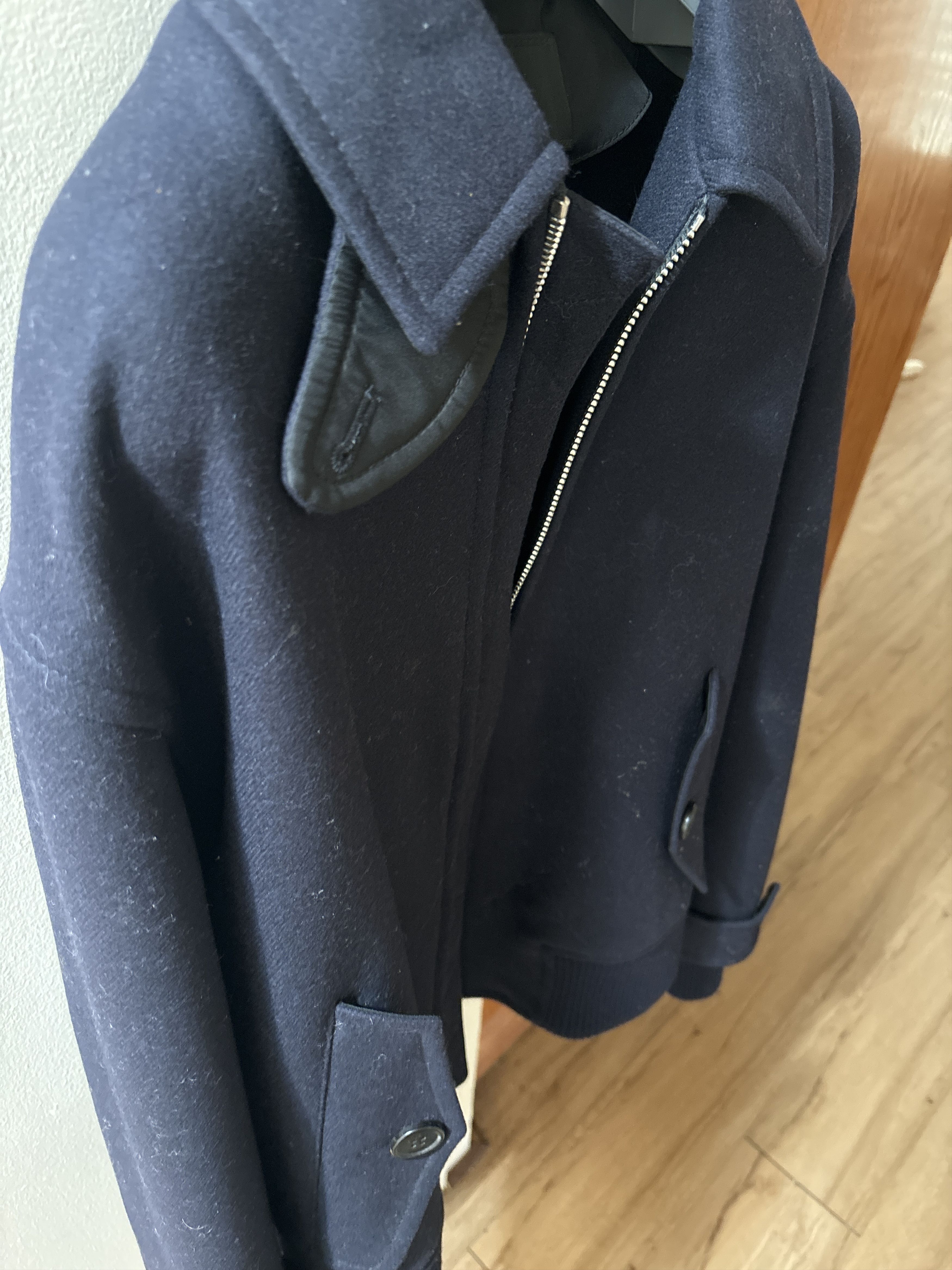 Prada 2018 Navy Bomber SGN771