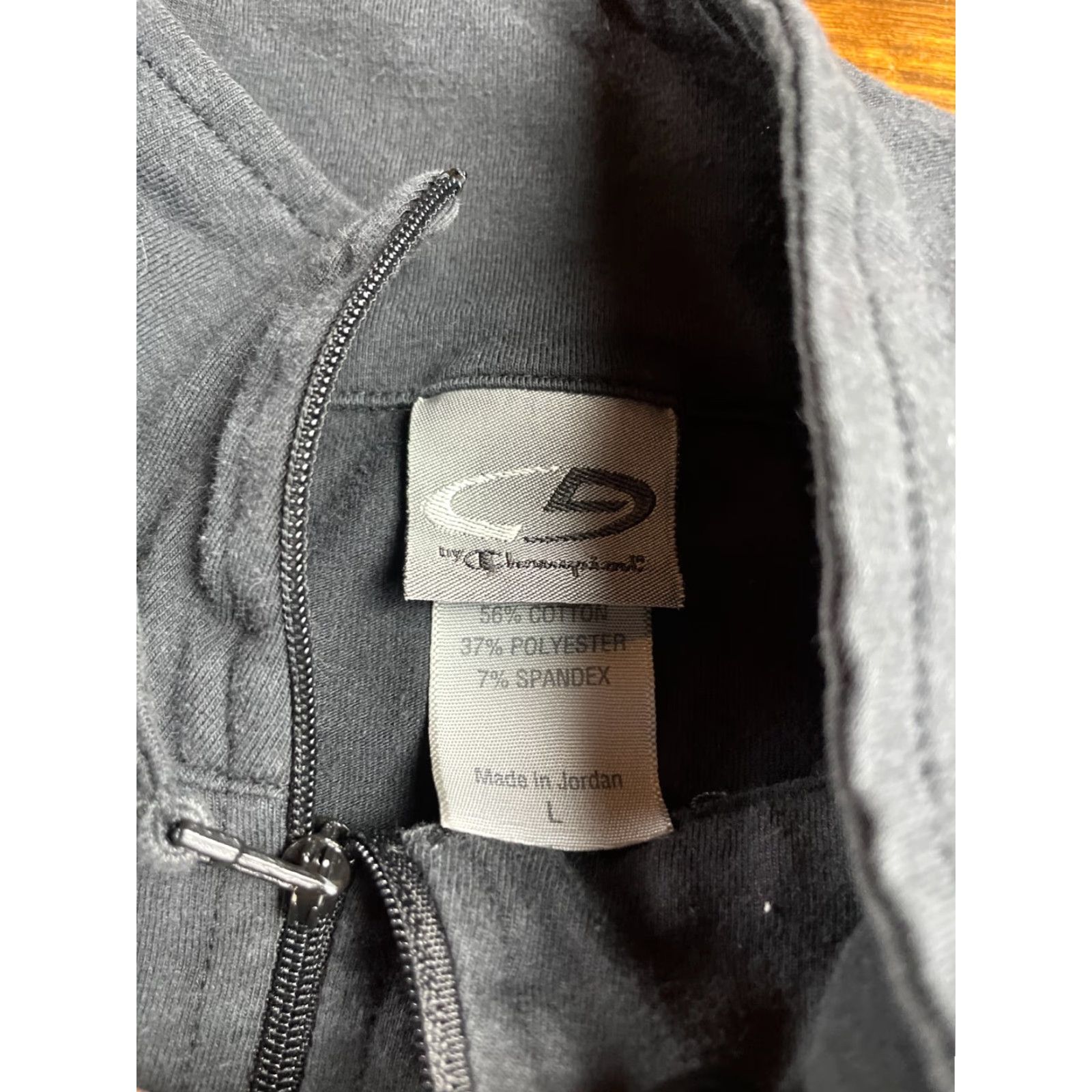 Vintage Active Champion Sweater Womens Large Black Pullover Turtleneck Modern Fall Winter Activewear Semi Zip Knit Regular Size L Women’s Black SVG Size L / US 10 / IT 46 - 3 Thumbnail
