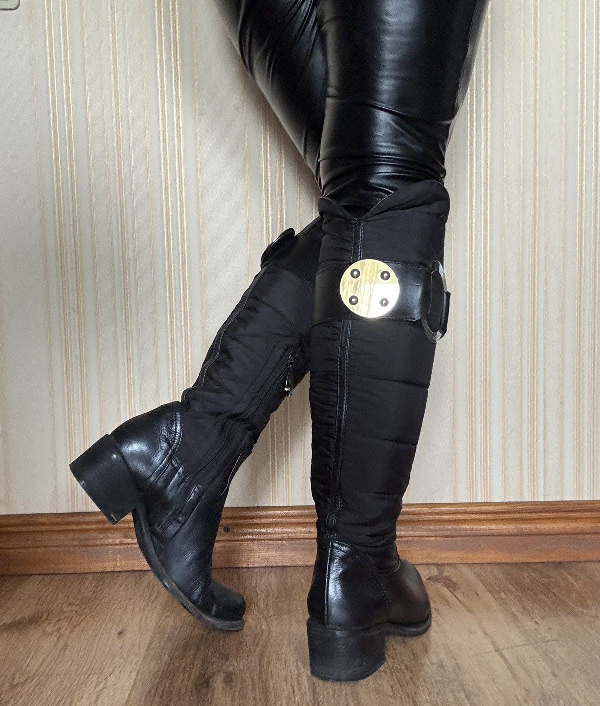 Baldinini Baldinini Vintage Quilted Over-The-Knee Boots(Y2K Aesthetic) Size US 6 / IT 36 - 3 Thumbnail
