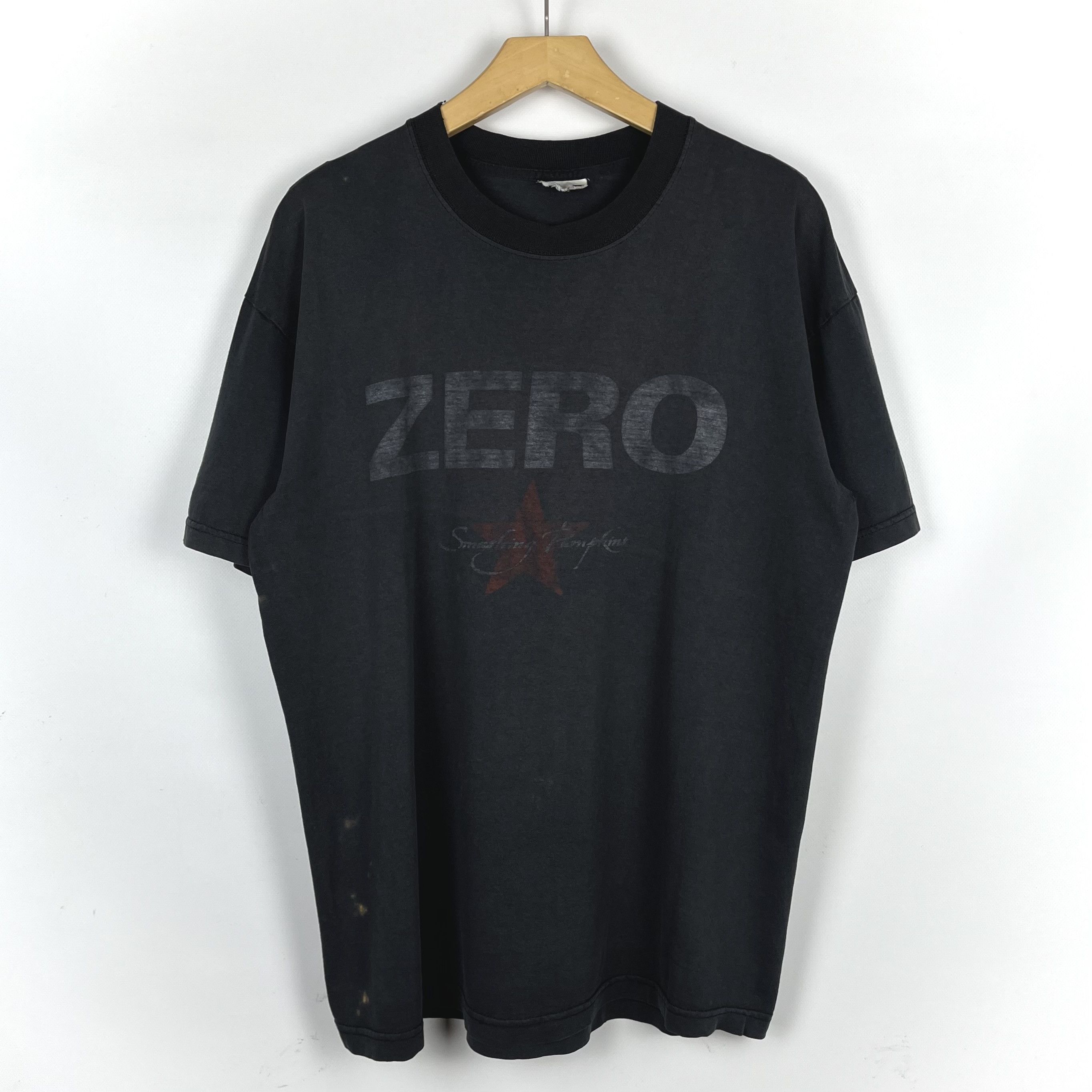 Band Tees Vintage Smashing Pumpkins Zero Rock Band T Shirt 90’s Size US L / EU 52-54 / 3 - 1 Thumbnail