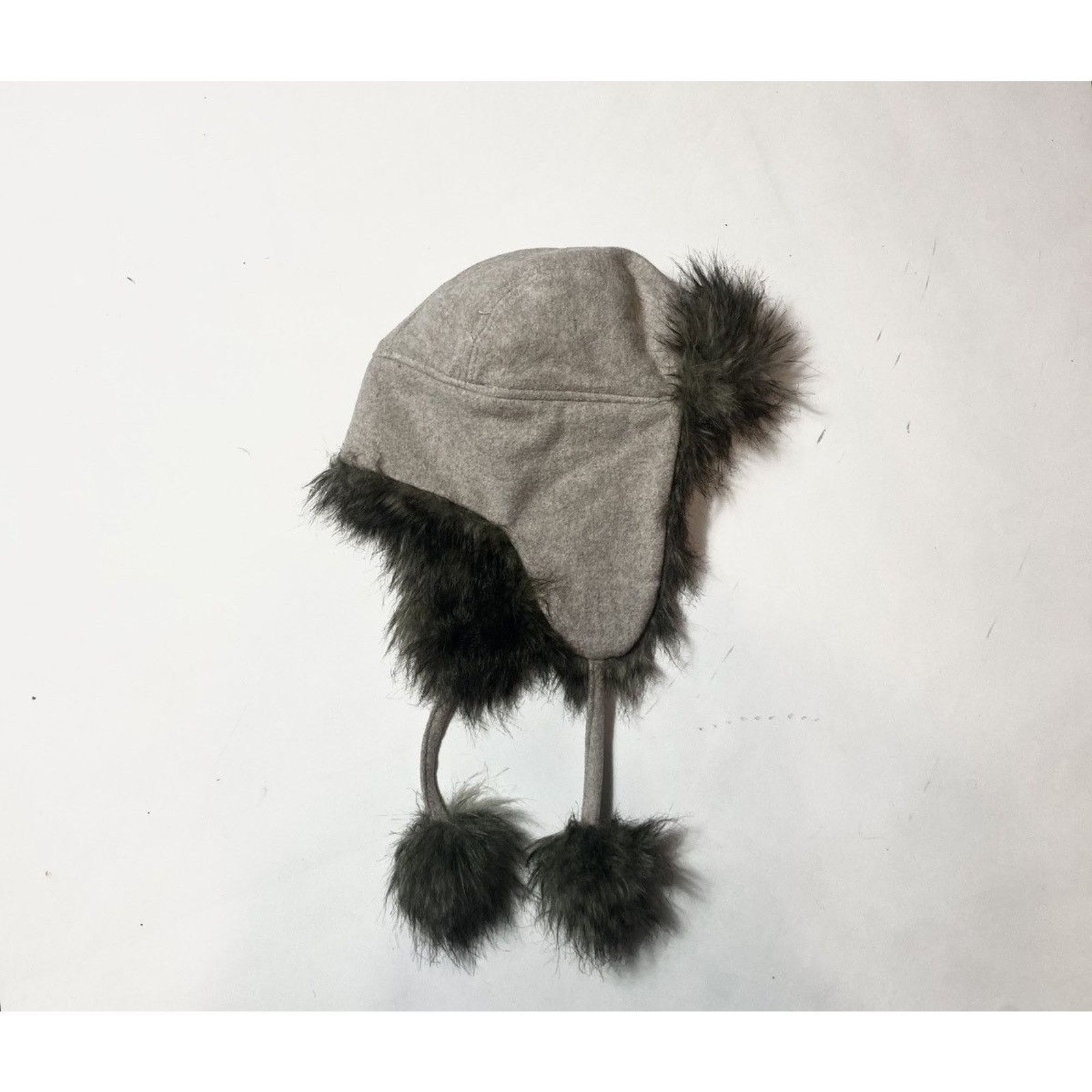 Japanese Brand Y2K Vintage Fuzzy Fur Ushanka Hat avant garde+ Size ONE SIZE - 1 Thumbnail