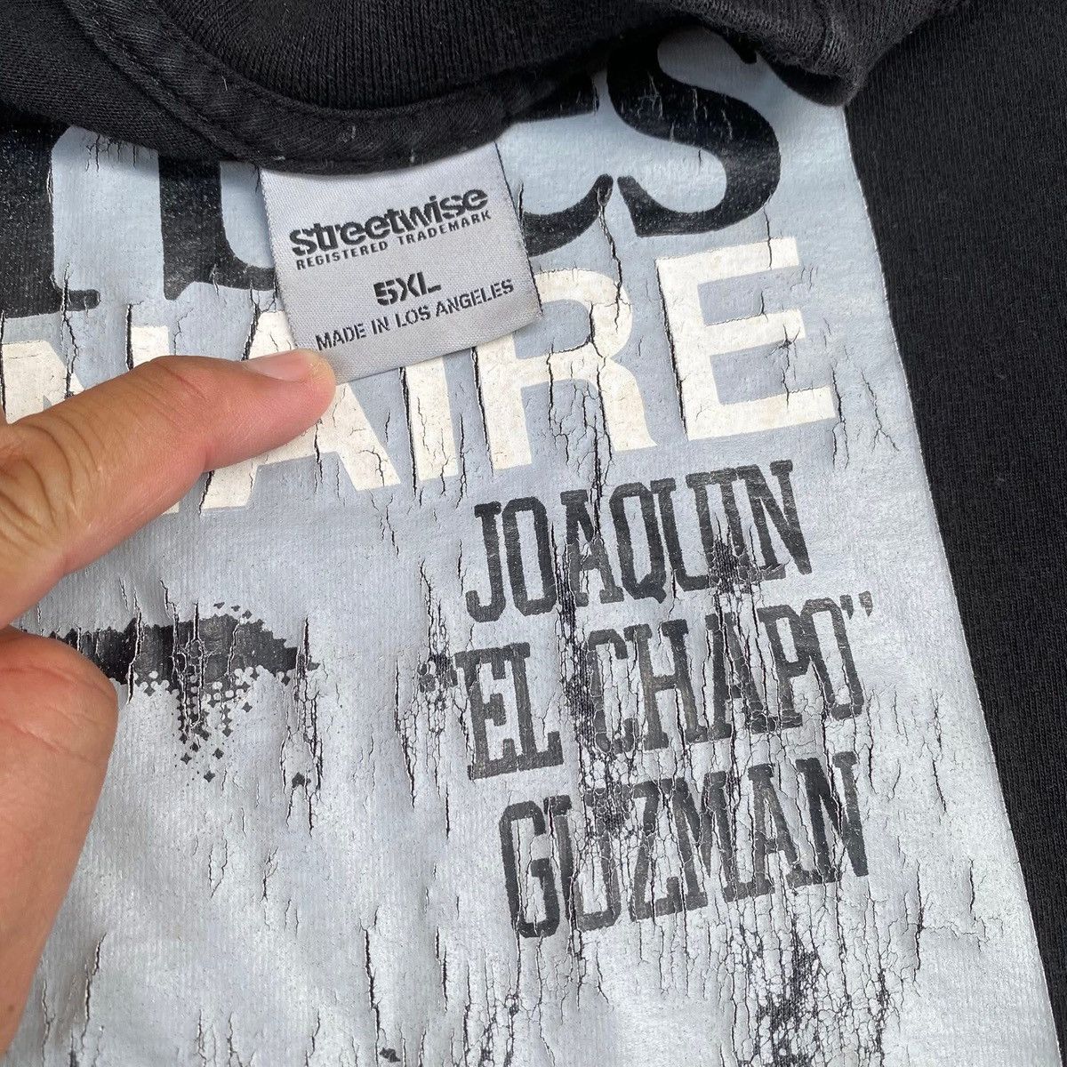Vintage RARE ‼️ Joaquín "El Chapo" Guzmán Size US XXL / EU 58 / 5 - 3 Thumbnail