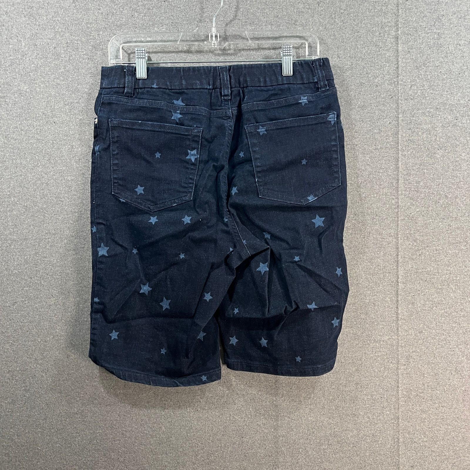 Other Denim & Co. Easy Stretch Denim Star Print Bermuda Shorts Size 34" / US 12 / IT 48 - 2 Thumbnail