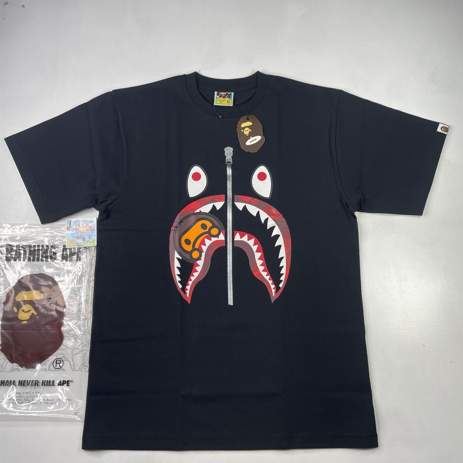 Bape × READYMADE Bape x Readymade Shark wide tee | Grailed