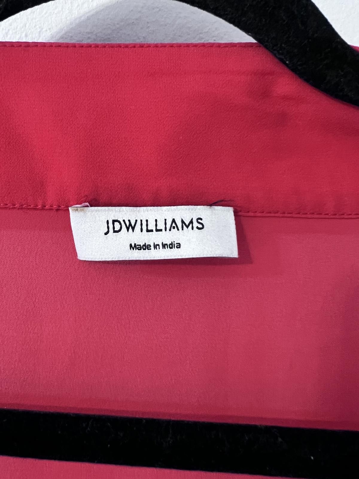 Other JD Williams Red Sheer Kaftan – UK 24/26 Size 3XL / US 20-22 - 4 Thumbnail