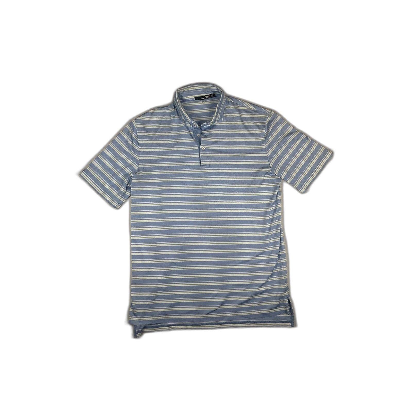 RLX Ralph Lauren Ralph Lauren RLX Mens Striped Golf Polo Shirt Performance St Size US L / EU 52-54 / 3 - 1 Thumbnail