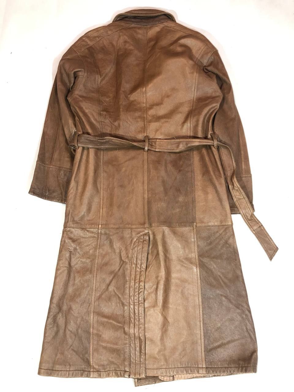 Vintage Vintage Coat Leather Jacket Vintage Brown Size US S / EU 44-46 / 1 - 6 Thumbnail