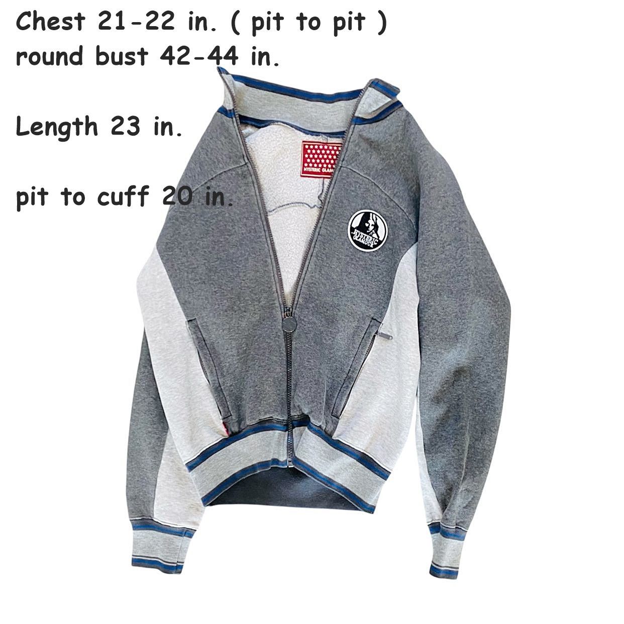 Hysteric Glamour × Japanese Brand Hysteric Glamour Full Zip Sweater Size L / US 10 / IT 46 - 10 Thumbnail