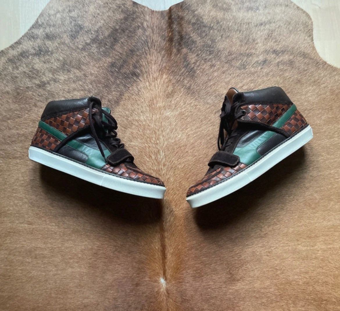 Louis Vuitton louis vuitton high top trainers Size US 9.5 / EU 42-43 - 3 Thumbnail