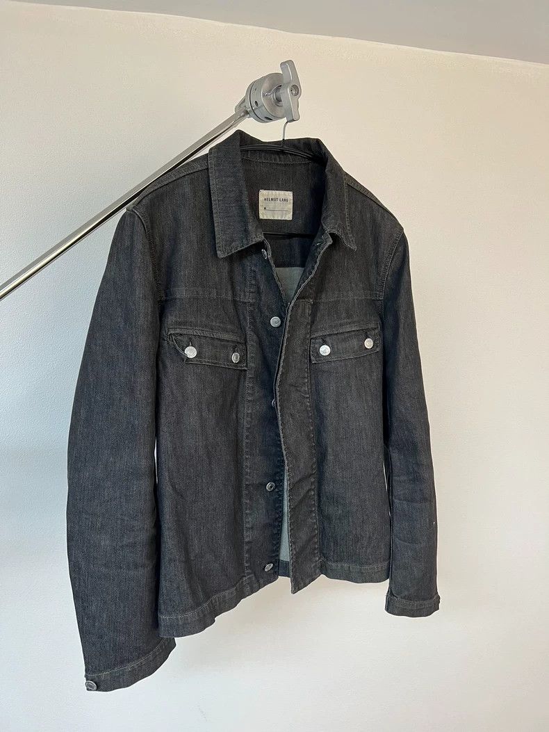 Helmut Lang Helmut lang black denim jacket 2503-Nextarrow Size US M / EU 48-50 / 2 - 4 Thumbnail