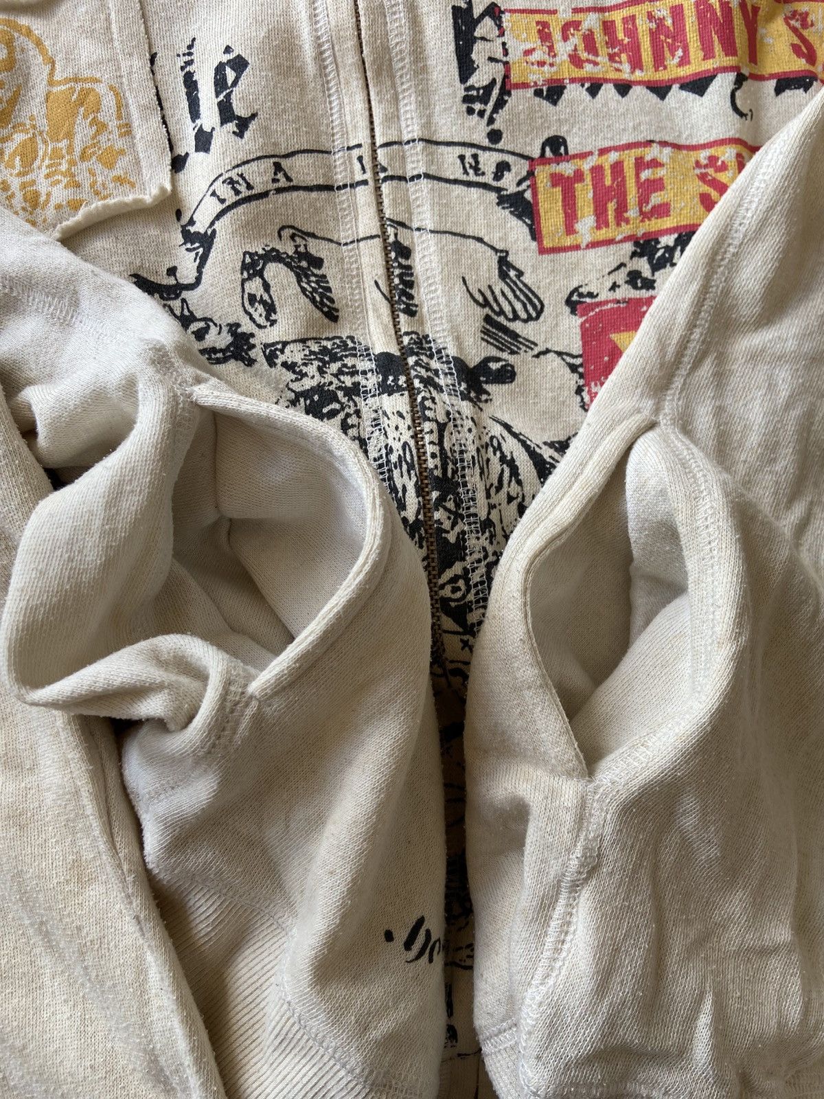 Hysteric Glamour Well Spring Thrashed Poems Hoodie Size US L / EU 52-54 / 3 - 4 Thumbnail