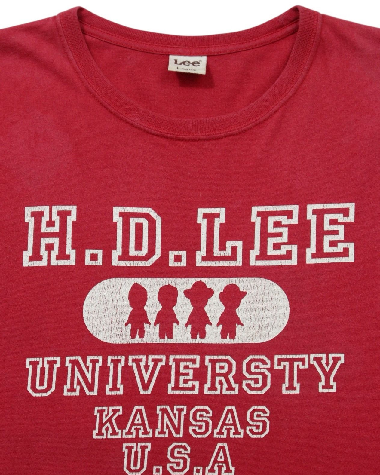 Lee × Vintage 2000S LEE “H.D. LEE UNIVERSTY” GRAPHIC TEE Size US L / EU 52-54 / 3 - 2 Thumbnail