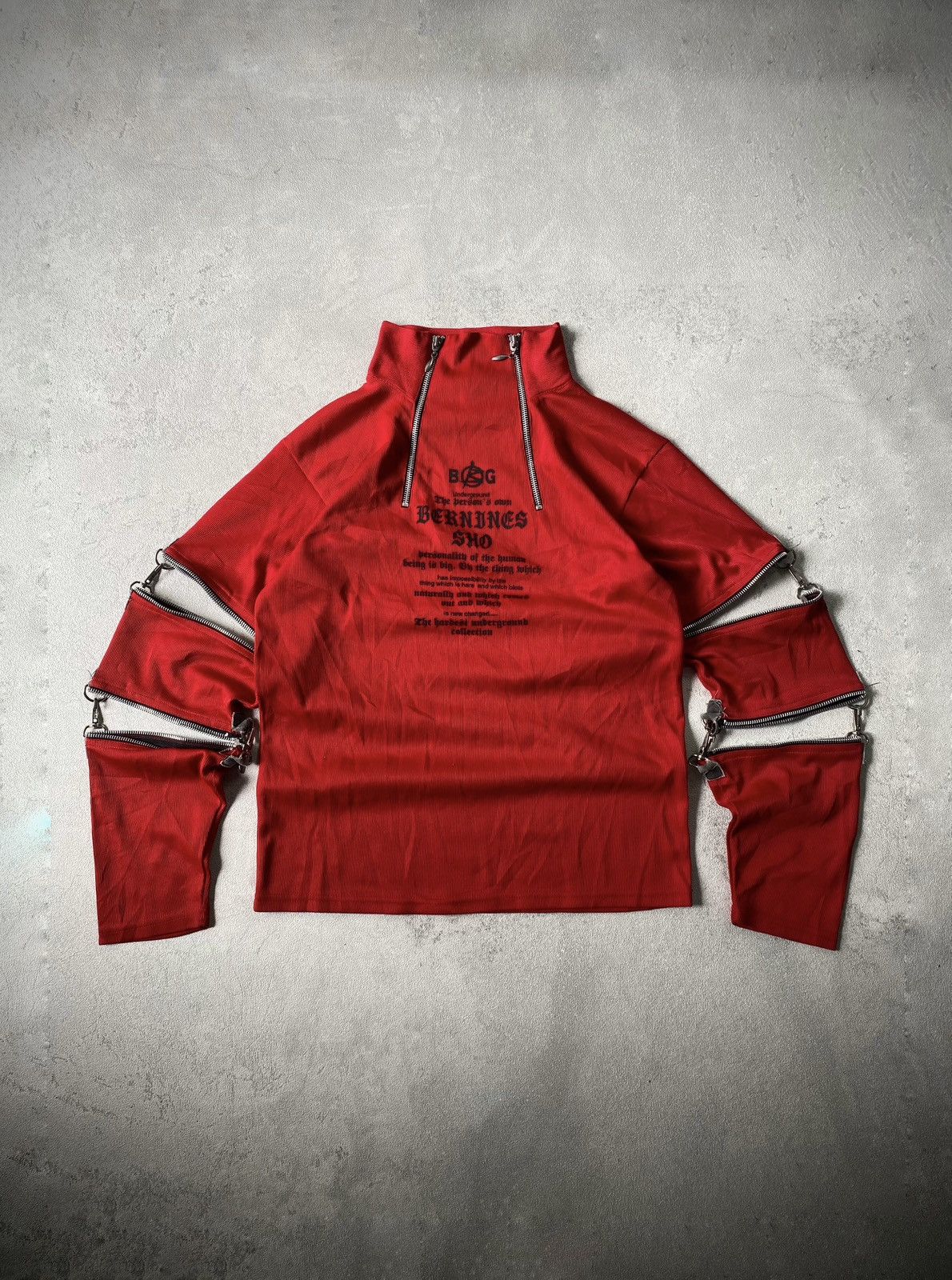 If Six Was Nine × Japanese Brand × Le Grande Bleu (L.G.B.) burnings sho bondage longsleeve Size US M / EU 48-50 / 2 - 1 Thumbnail