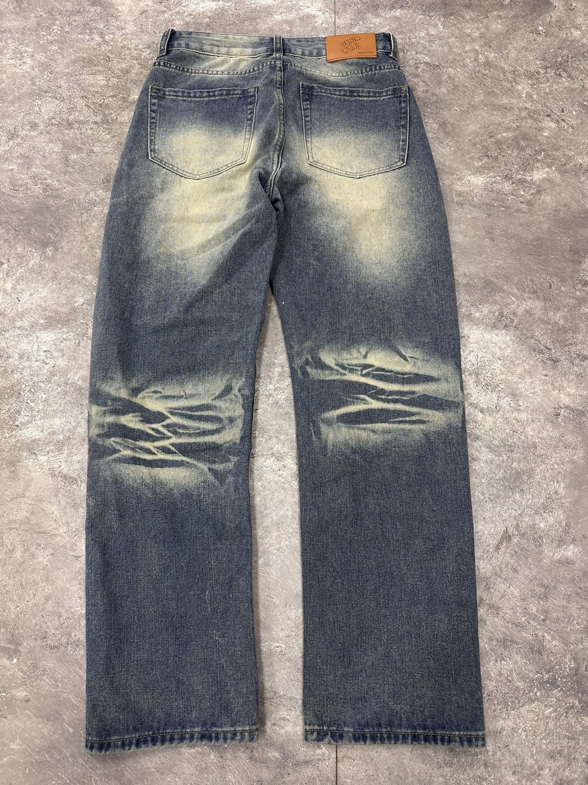 If Six Was Nine Baggy Y2K Wide Leg Washed Jeans If Six Was Nine Style Size US 29 - 3 Thumbnail