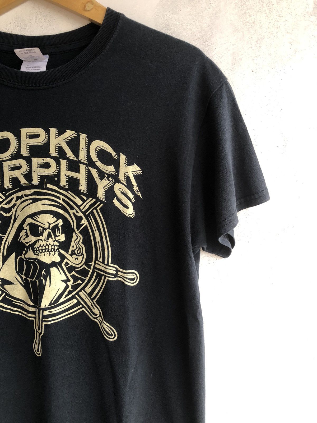 Band Tees × Hysteric Glamour 00s Dropkick Murhpys Skull Art Tshirt Tee Size US M / EU 48-50 / 2 - 2 Thumbnail