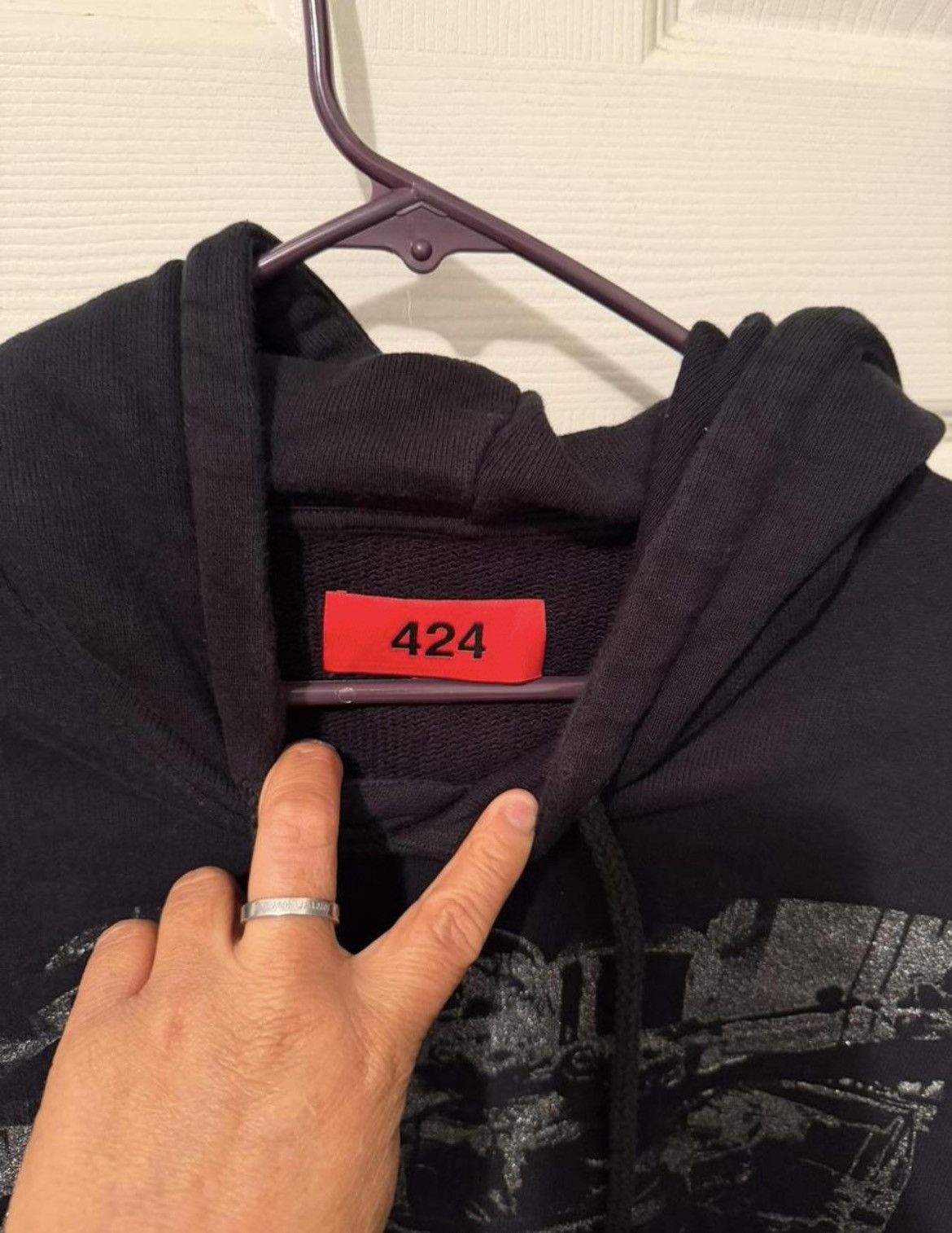 424 424 here to help hoodie Size US L / EU 52-54 / 3 - 2 Thumbnail