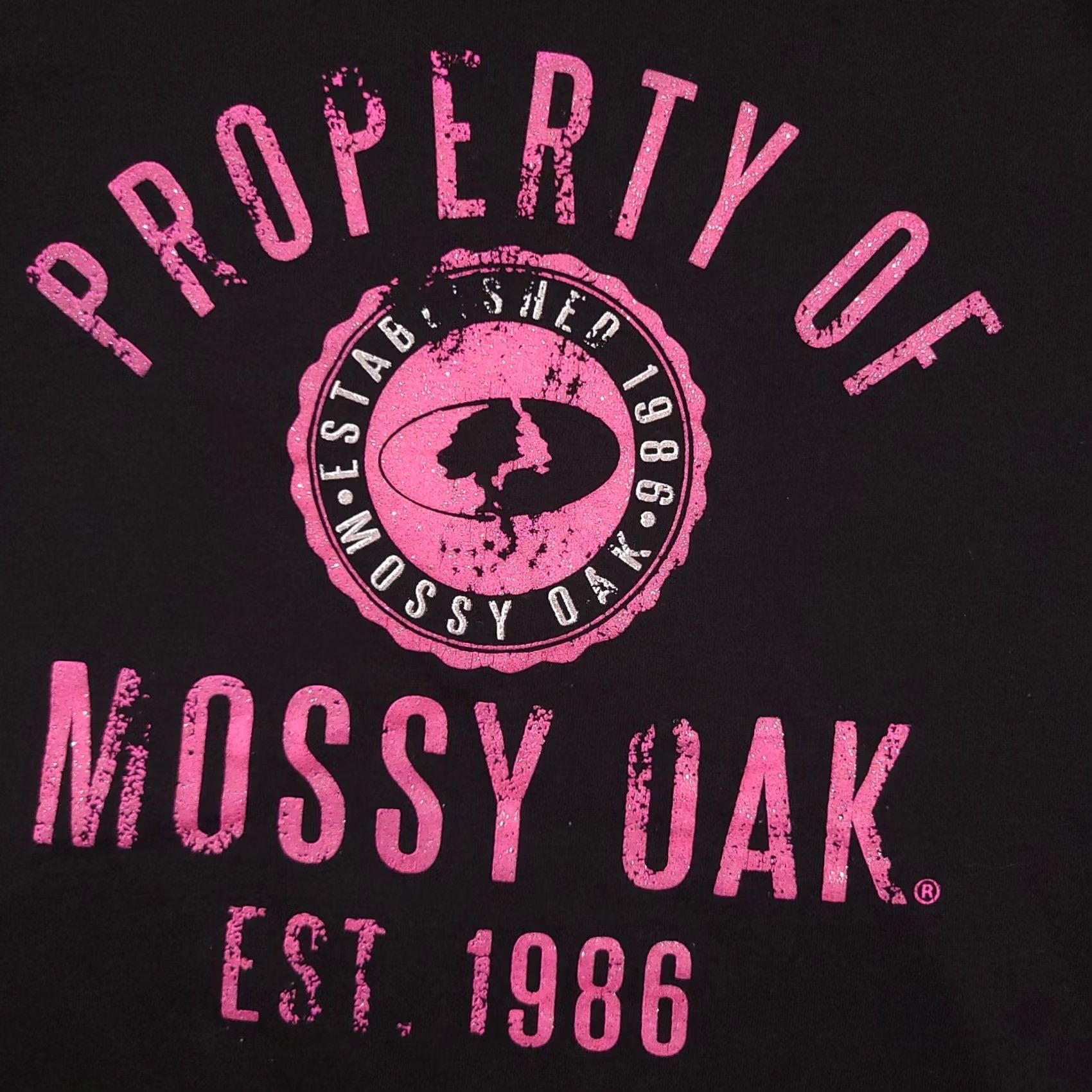 Vintage Mossy Oak Shirt Women's XL 16-18 Black Camouflage Hunting Short Sleeve Graphic T-Shirt Size XL / US 12-14 / IT 48-50 - 4 Thumbnail
