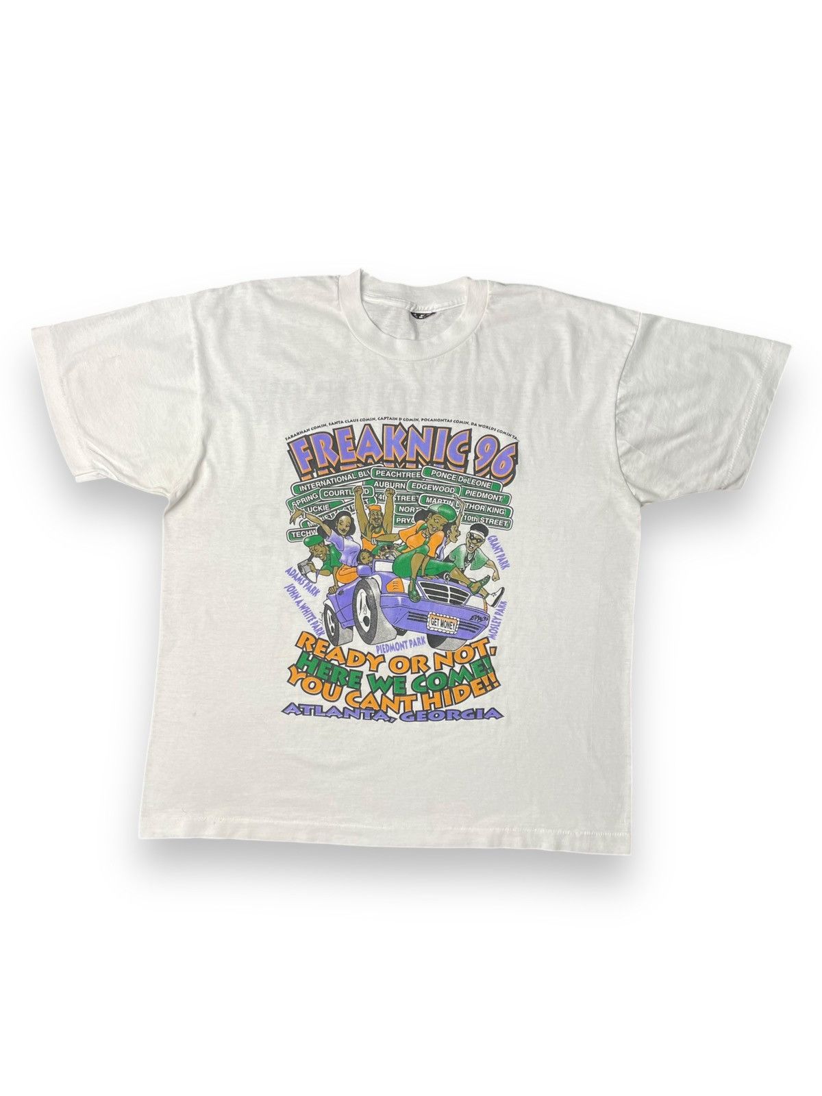 Rap Tees × Vintage Vintage Freaknik 96 Shirt Size US XL / EU 56 / 4 - 1 Thumbnail
