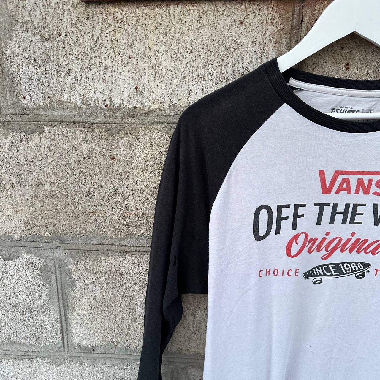 Vans VTG Mans Vans Long-sleeve T-shirts 3/4 Size L Y2K SK8 00s Size US L / EU 52-54 / 3 - 6 Thumbnail