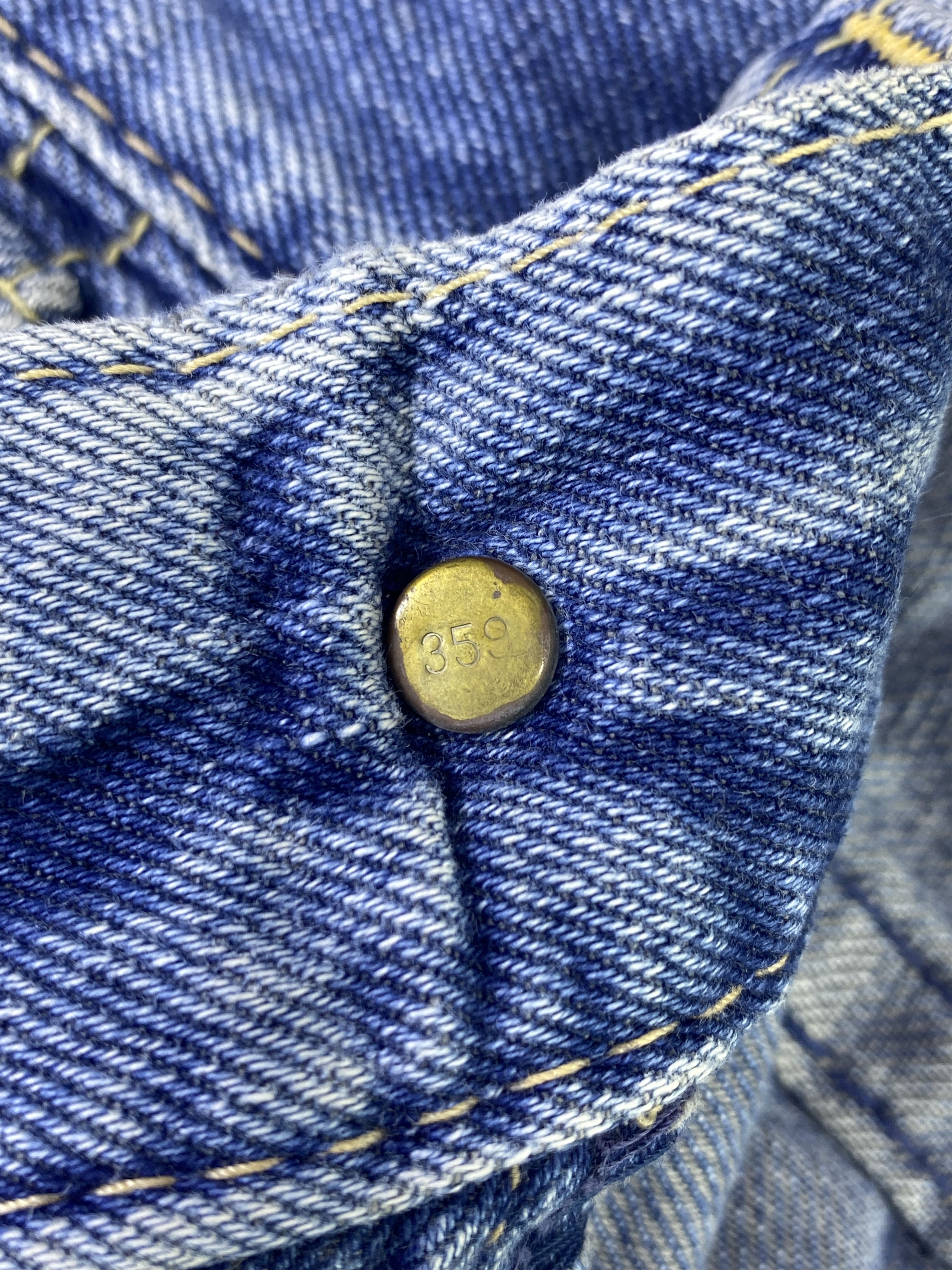 Levi's Vintage Levi's 901 Jeans Distress Blue Wash - J917 Size US 34 / EU 50 - 8 Thumbnail