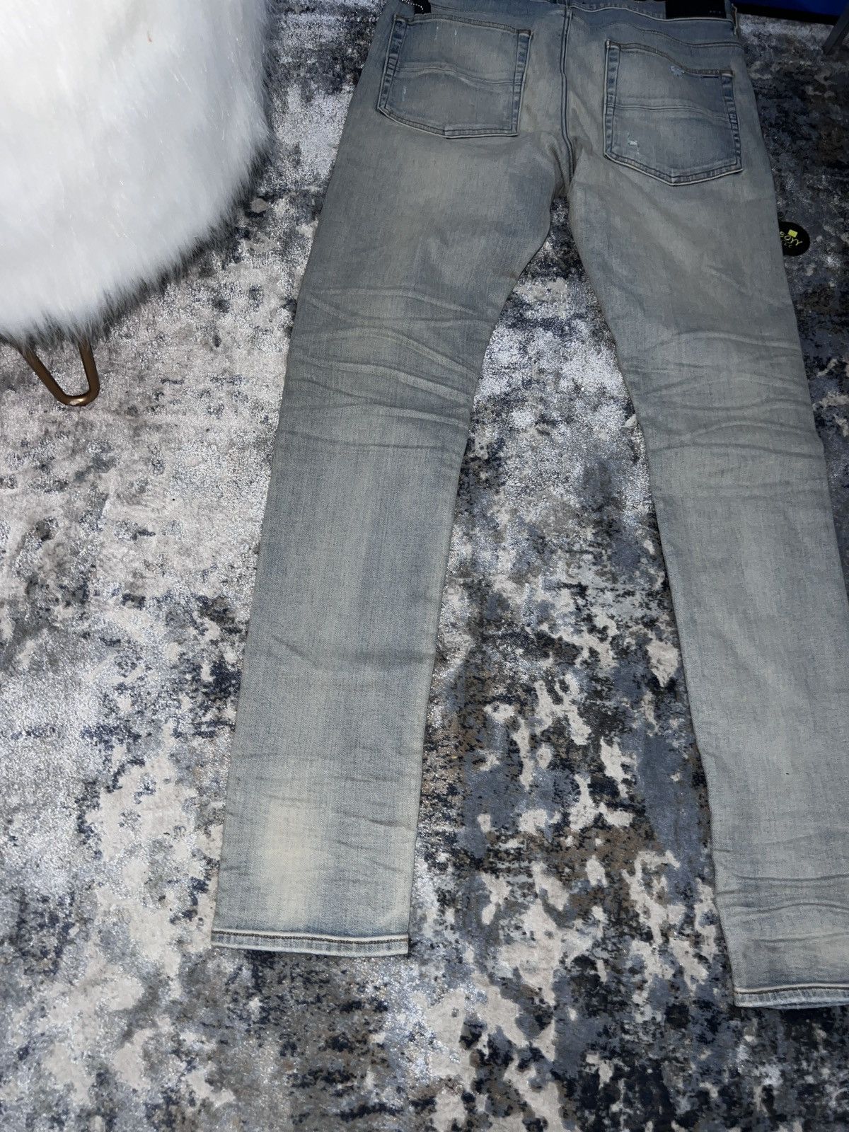 Amiri Amiri sky blue patch mx1 jeans 32 Size US 32 / EU 48 - 6 Thumbnail