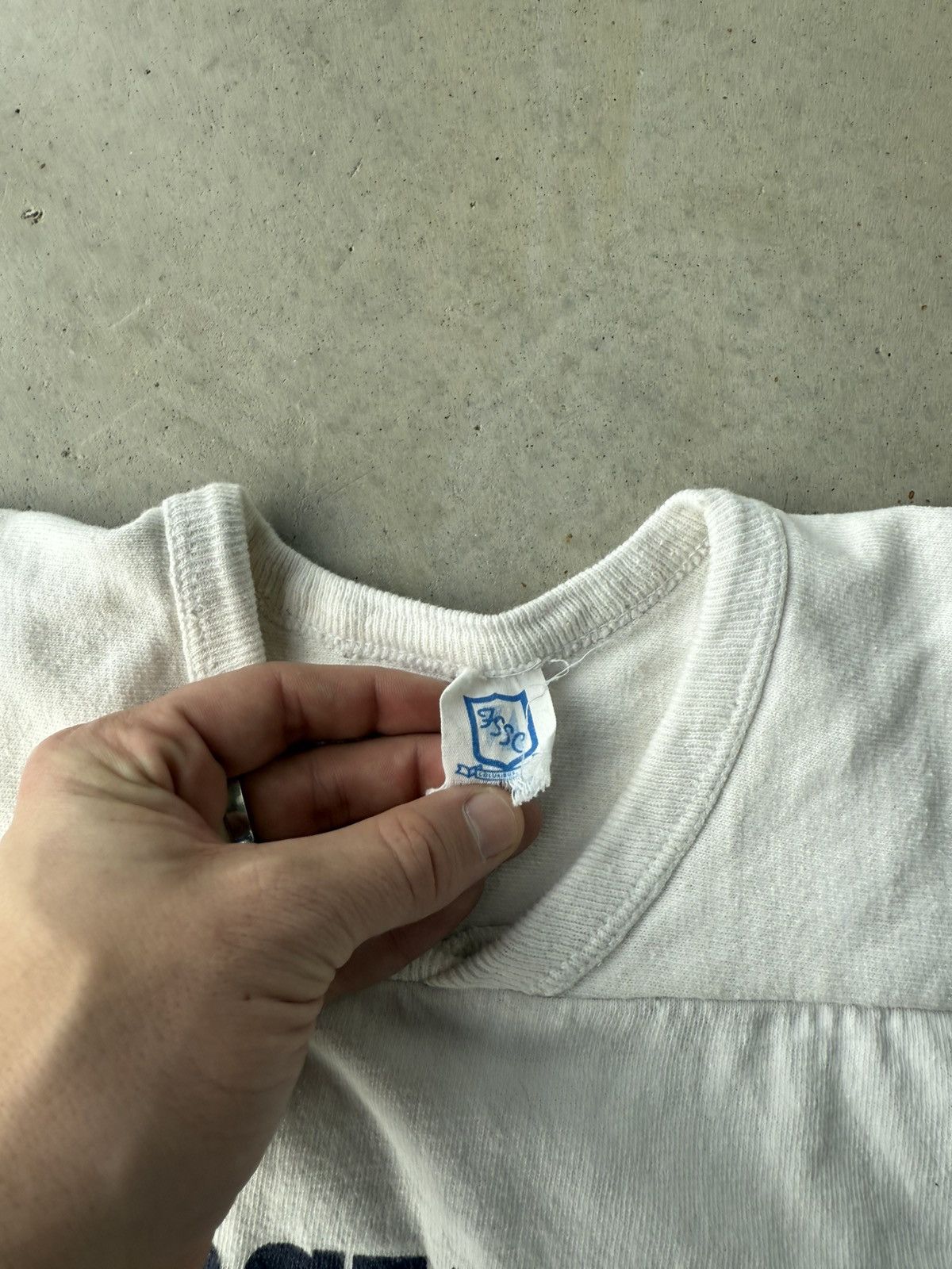 Vintage Vintage 1970s Georgia Tech Cotton Football Jersey Shirt Size US M / EU 48-50 / 2 - 6 Thumbnail