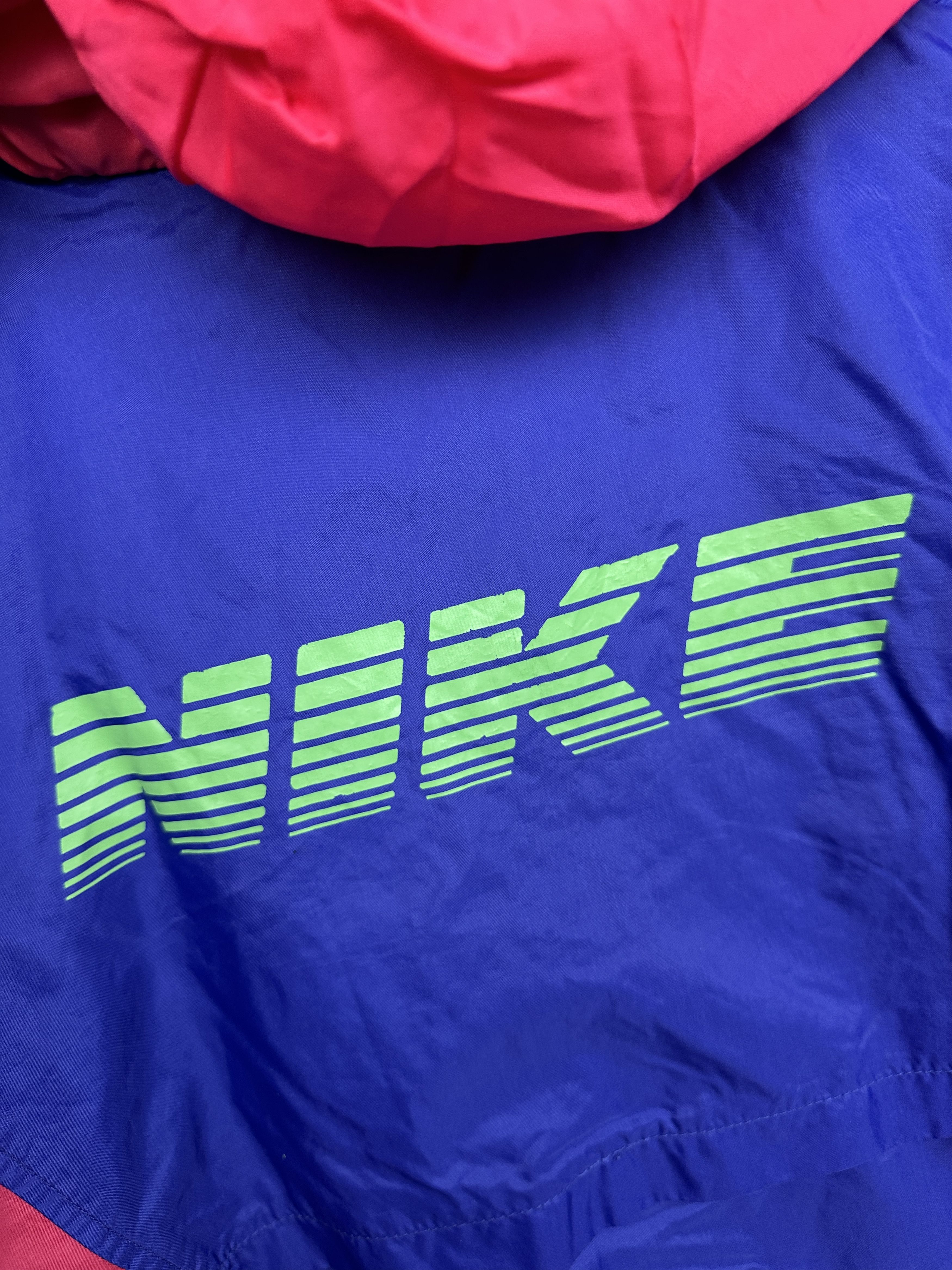 Nike Nike 90s Vintage Mens Nylon Jacket Big Logo Size US M / EU 48-50 / 2 - 3 Thumbnail