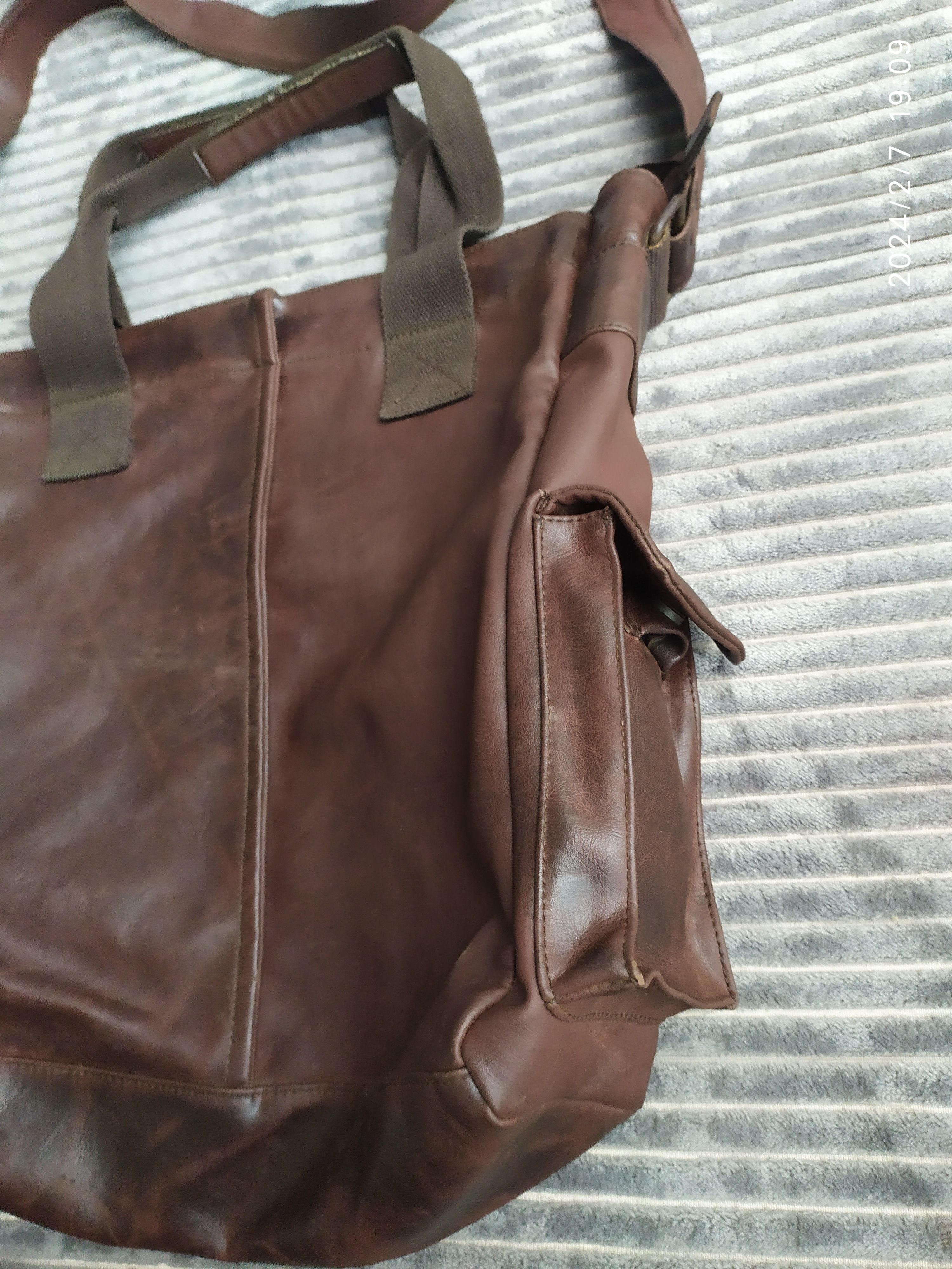 If Six Was Nine × Japanese Brand × Leather Vintage Japanese brand Leather Bag Size ONE SIZE - 2 Thumbnail