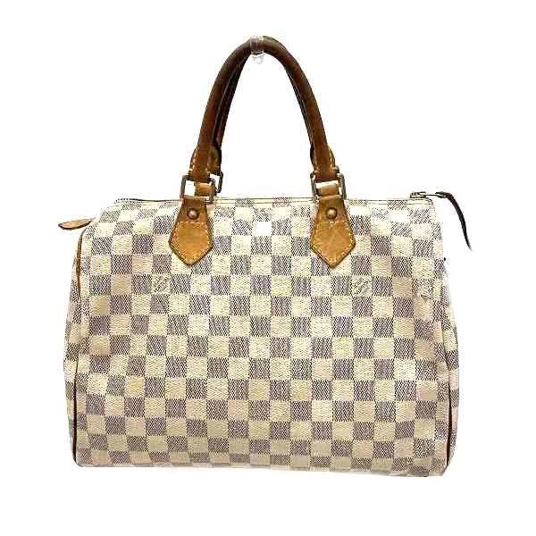 Louis Vuitton Louis Vuitton Louis Vuitton Damier Azur Speedy 30 Handbag N41533 Canvas Handbag N41533 in Fair Condition Size ONE SIZE - 1 Thumbnail