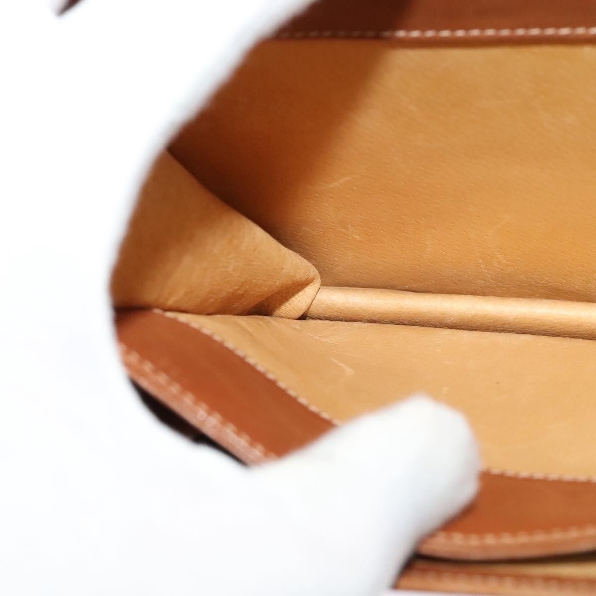 Gucci GUCCI Shoulder Bag Canvas Leather Brown Gold Size ONE SIZE - 19 Thumbnail