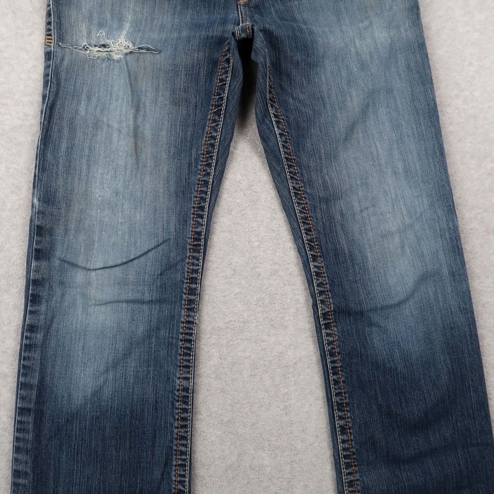 Ariat Ariat M4 Jeans Bootcut Relaxed Men's 32x38 Flame-Resistant CAT2 Blue Denim 5-Pocket USA Cowboy Jeans Mens Size US 32 / EU 48 - 6 Thumbnail