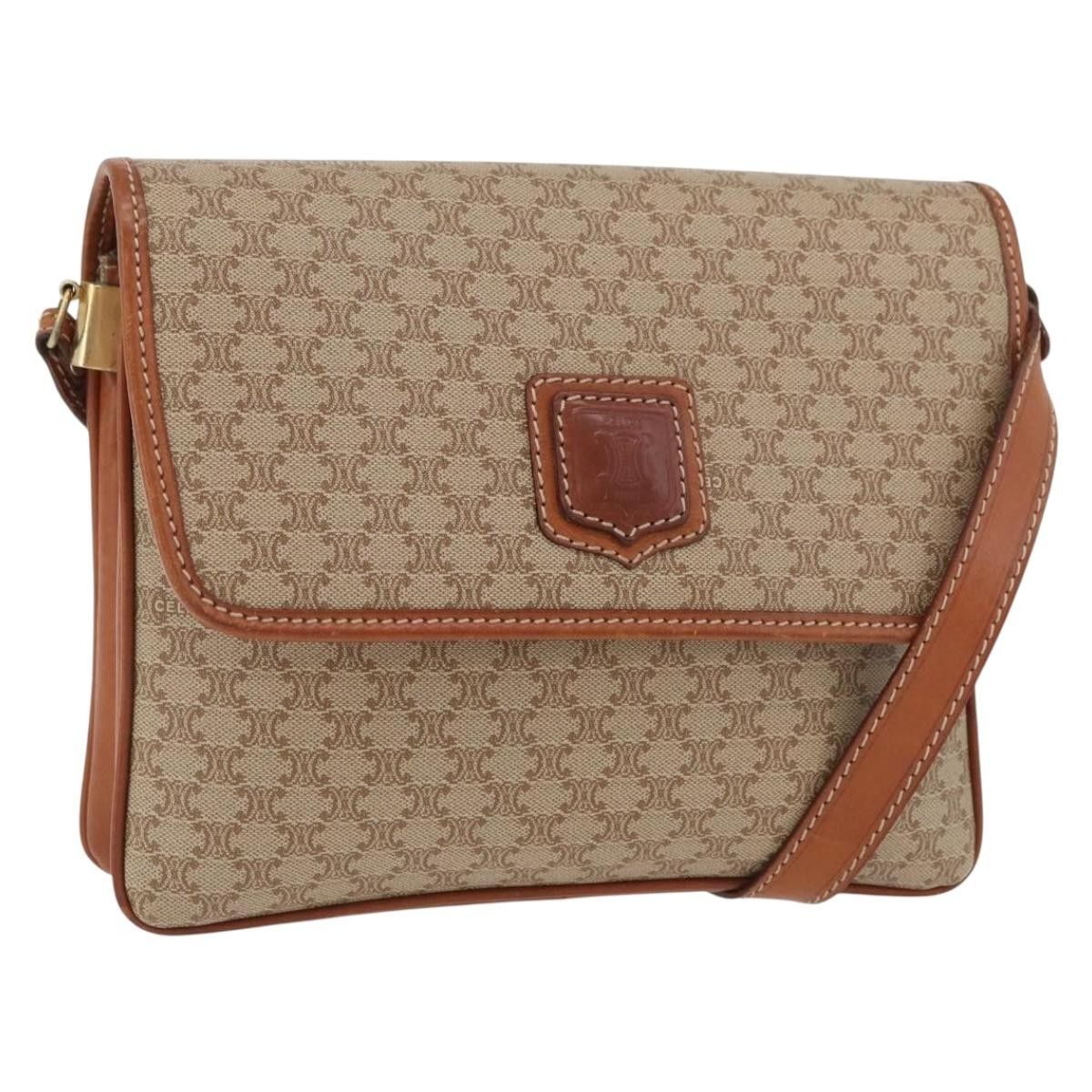 Celine Celine Vintage Macadam Canvas and Leather Size ONE SIZE - 1 Thumbnail