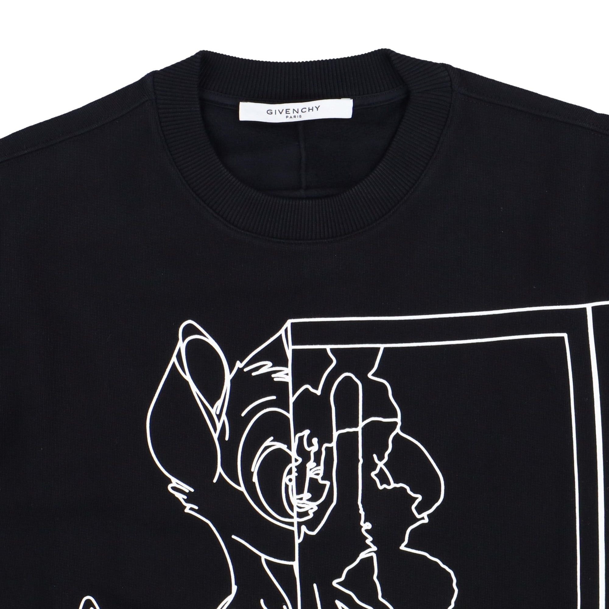 Givenchy Black Stencil Bambi Sweathshirt Size XS / US 0-2 / IT 36-38 - 3 Thumbnail