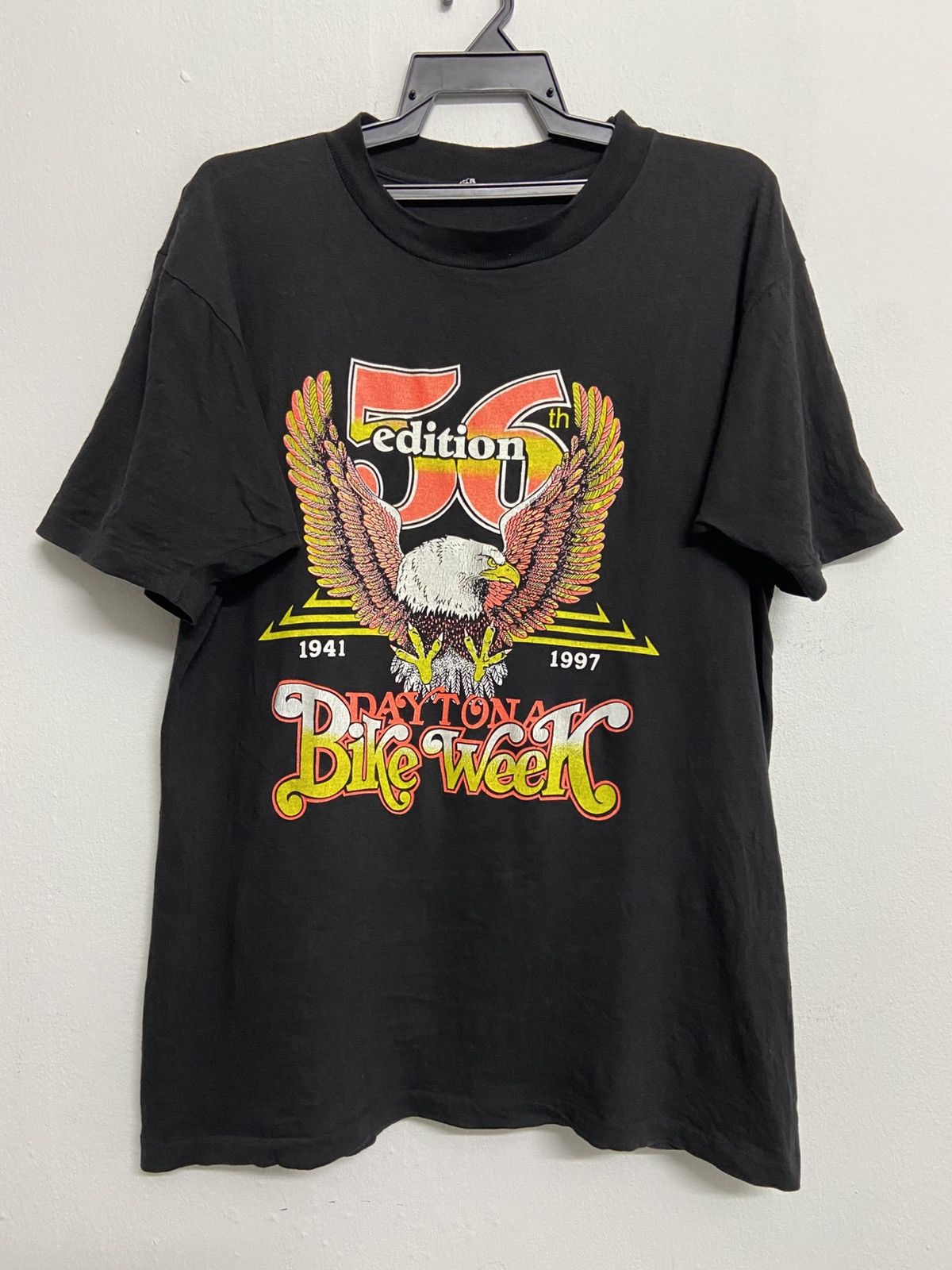 Harley Davidson Harley Davidson Vintage Tee 56 Years Bike Week Daytona Shirt Size US L / EU 52-54 / 3 - 1 Thumbnail
